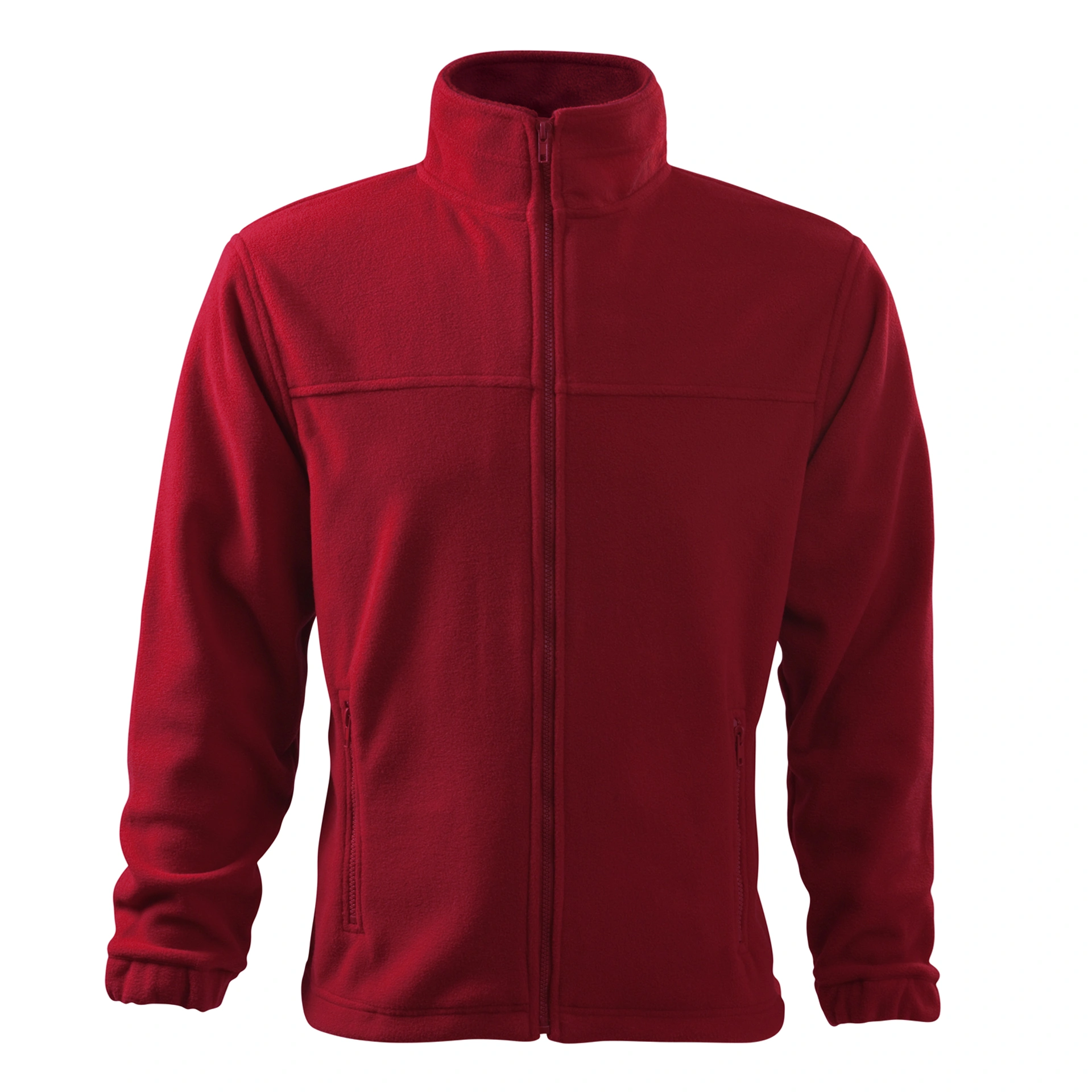 Реглан флісовий на блискавці Jacket 280 - malboro red / 2XL