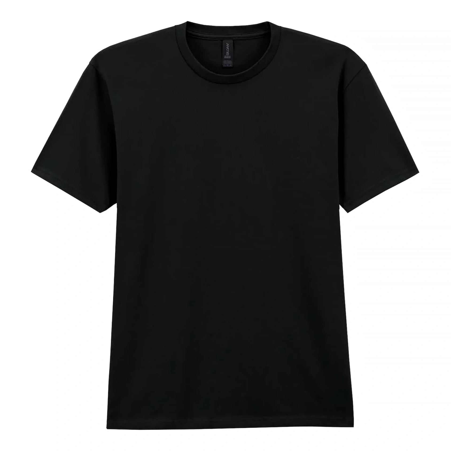 Футболка Softstyle Midweight 185 - pitch black / 2XL