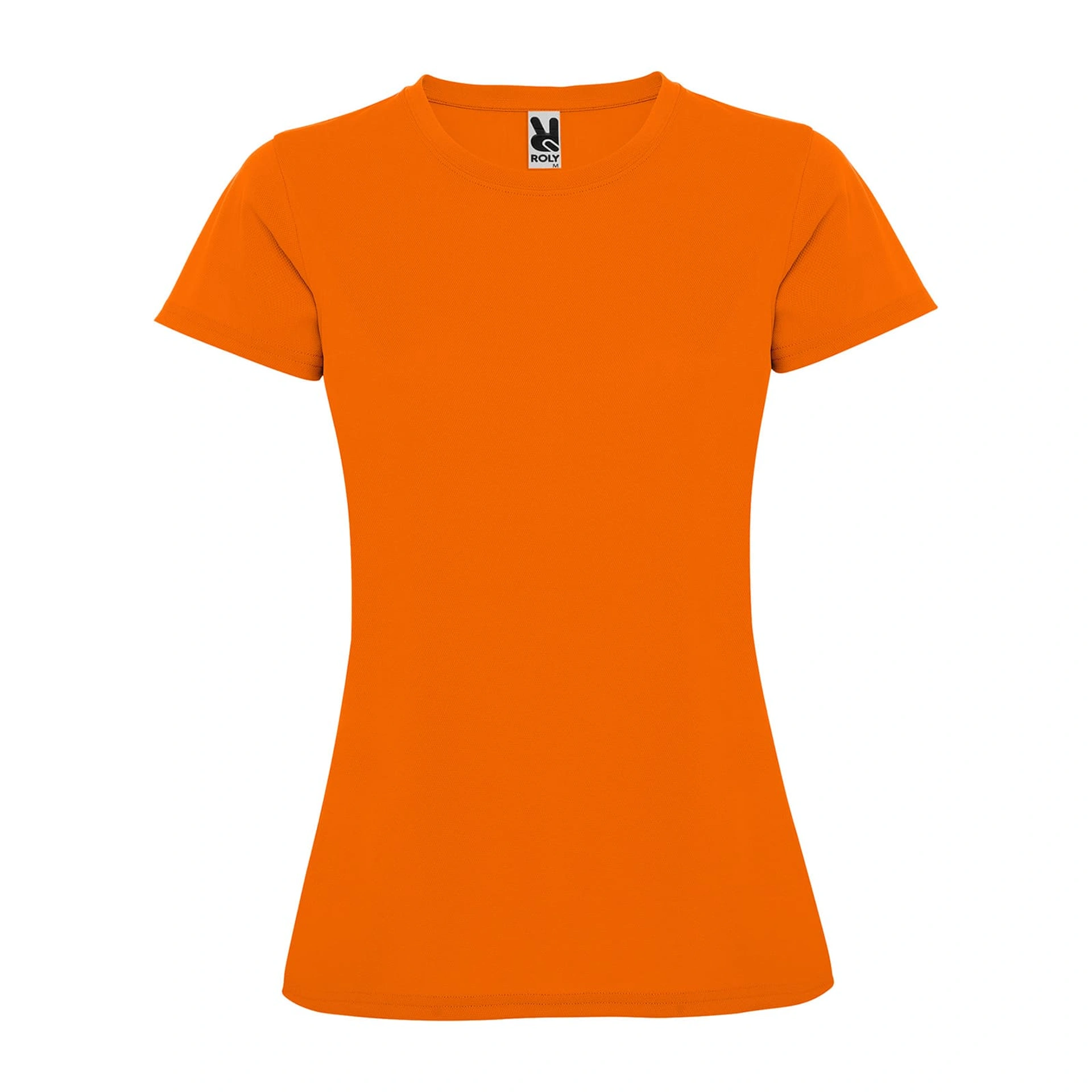 Футболка Montecarlo Woman 150, TM Roly - fluor orange / 2XL