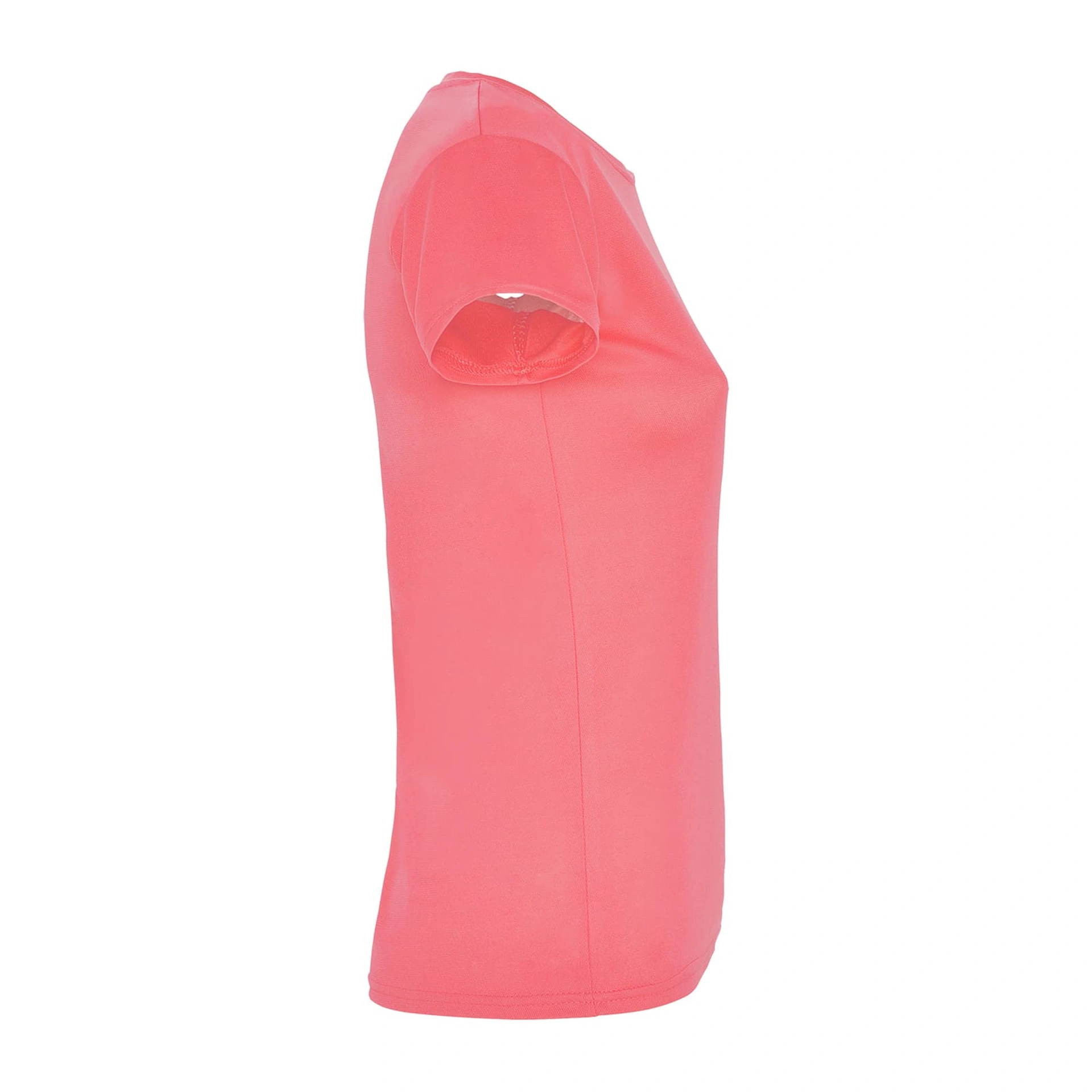 Футболка Montecarlo Woman 150, TM Roly - fluor coral / 2XL