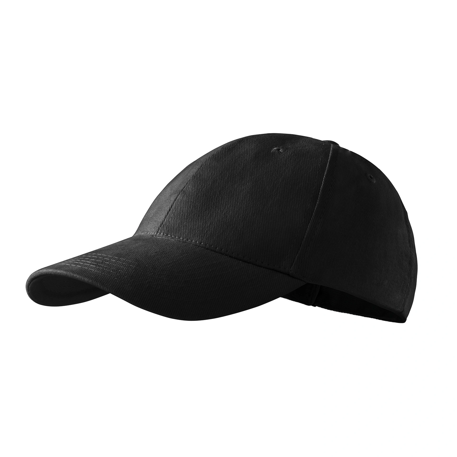 Кепка 6P, ТМ Malfini - black