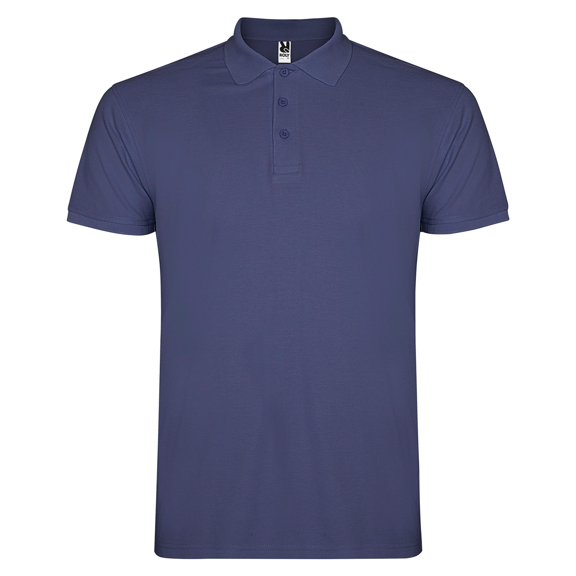 Поло Star 200, TM Roly - denim blue / 2XL