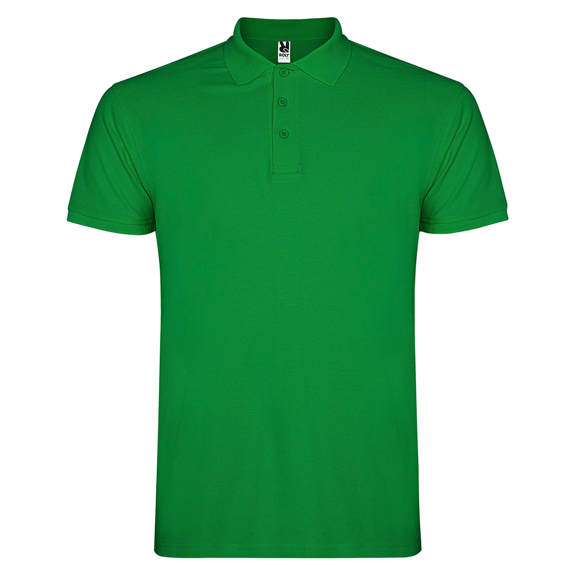 Поло Star 200, TM Roly - tropical green / 2XL