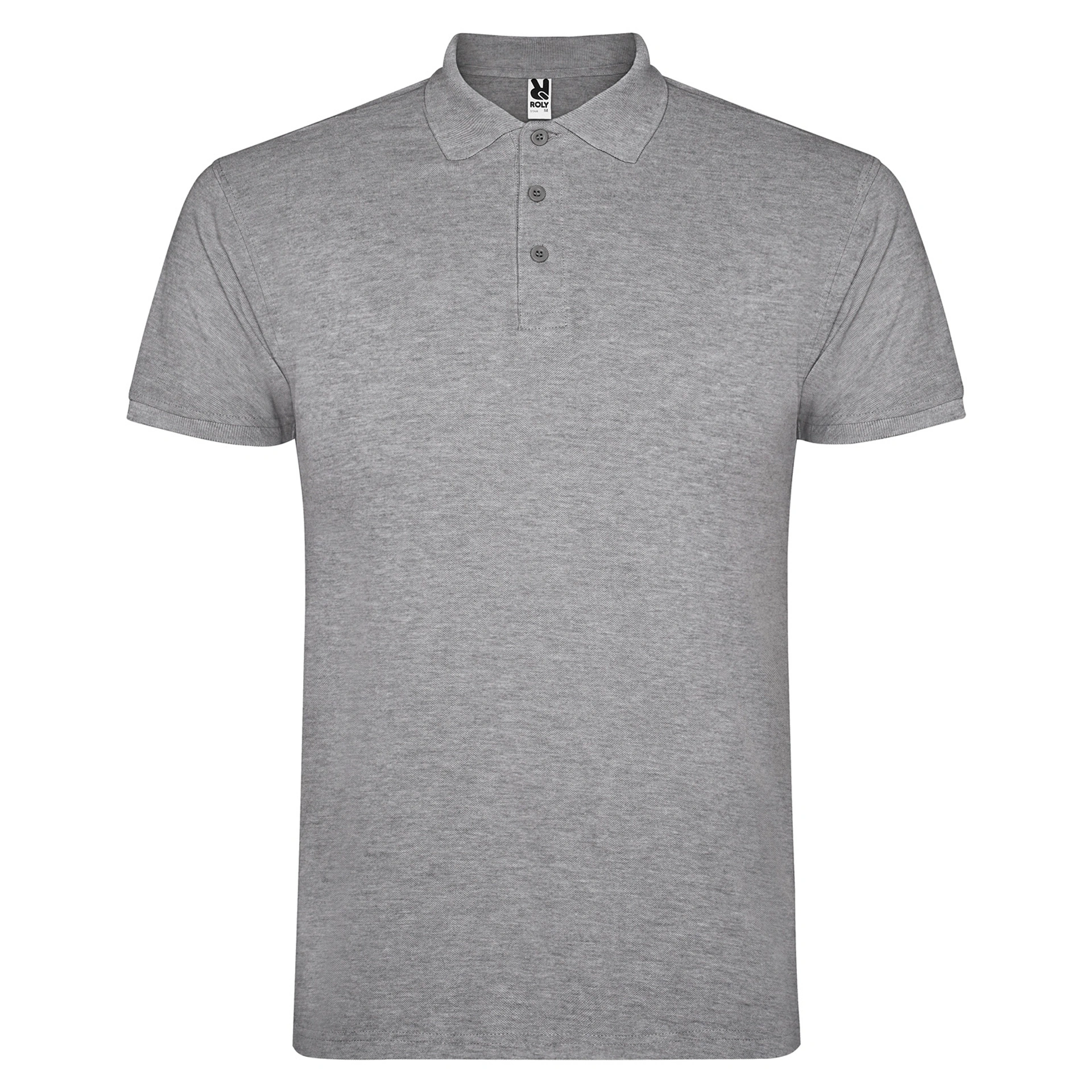 Поло Star 200, TM Roly - heather grey / 2XL