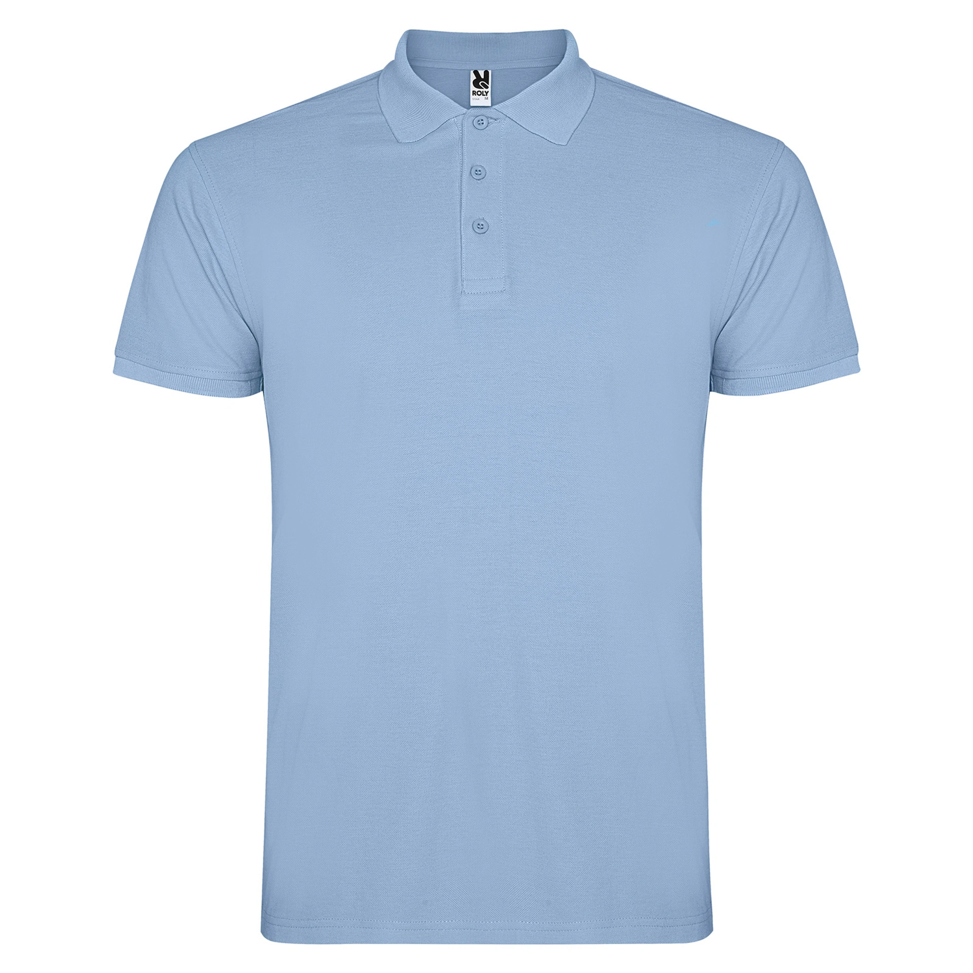 Поло Star 200, TM Roly - sky blue / 2XL