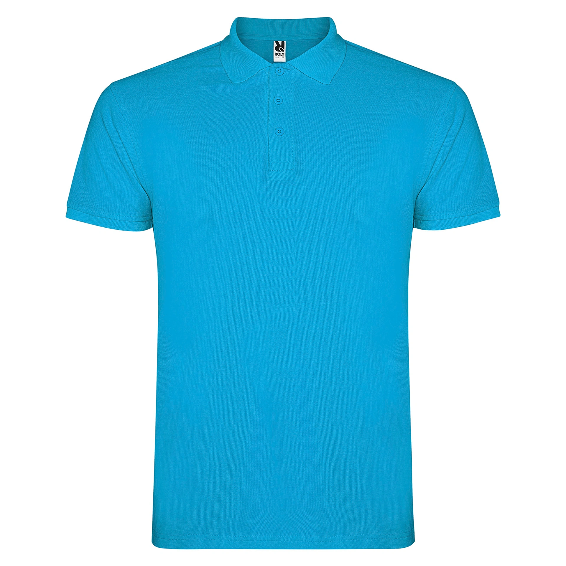 Поло Star 200, TM Roly - turquoise / 2XL