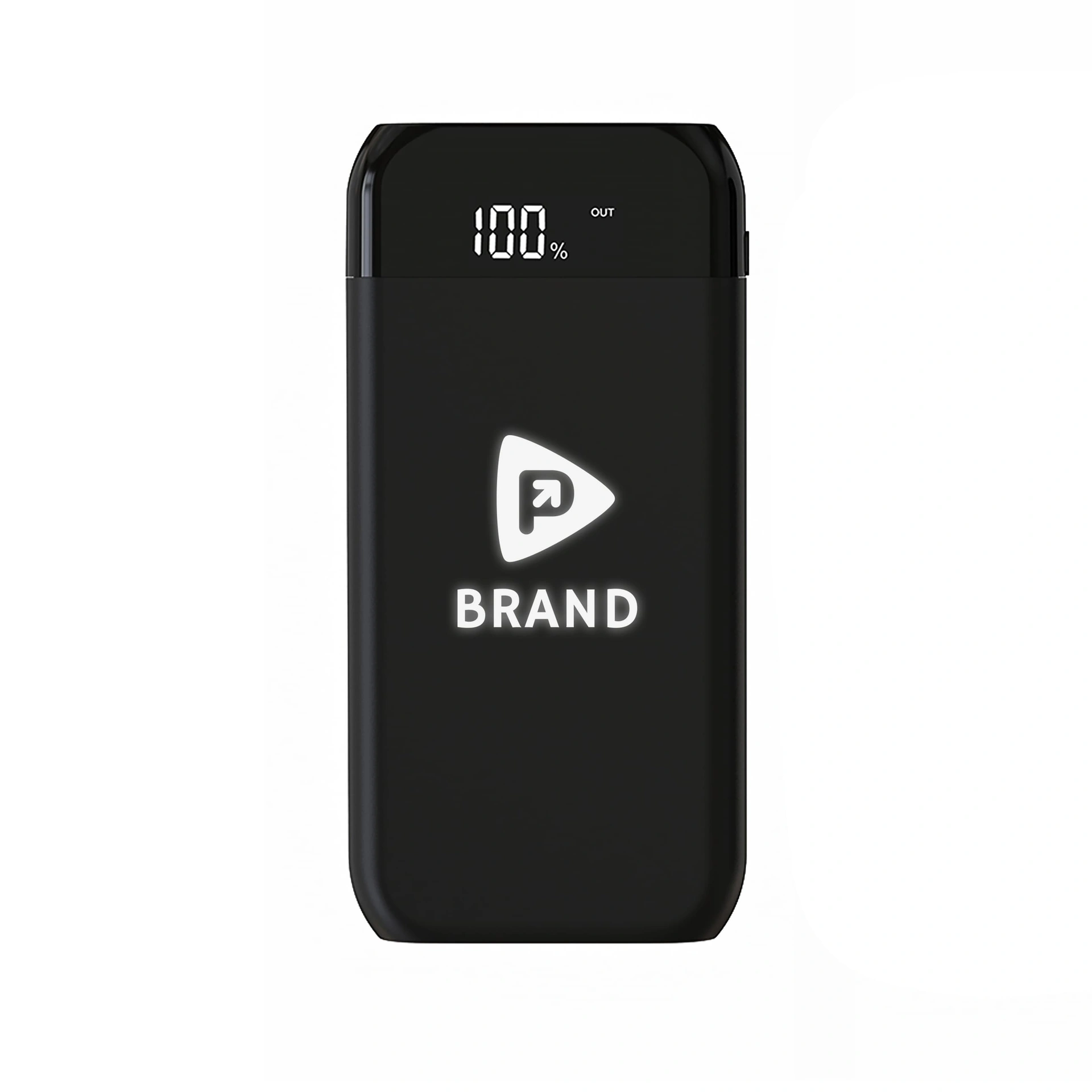 Повербанк з підсвіткою Galaxy 10000 mAh, ТМ TEG - білий