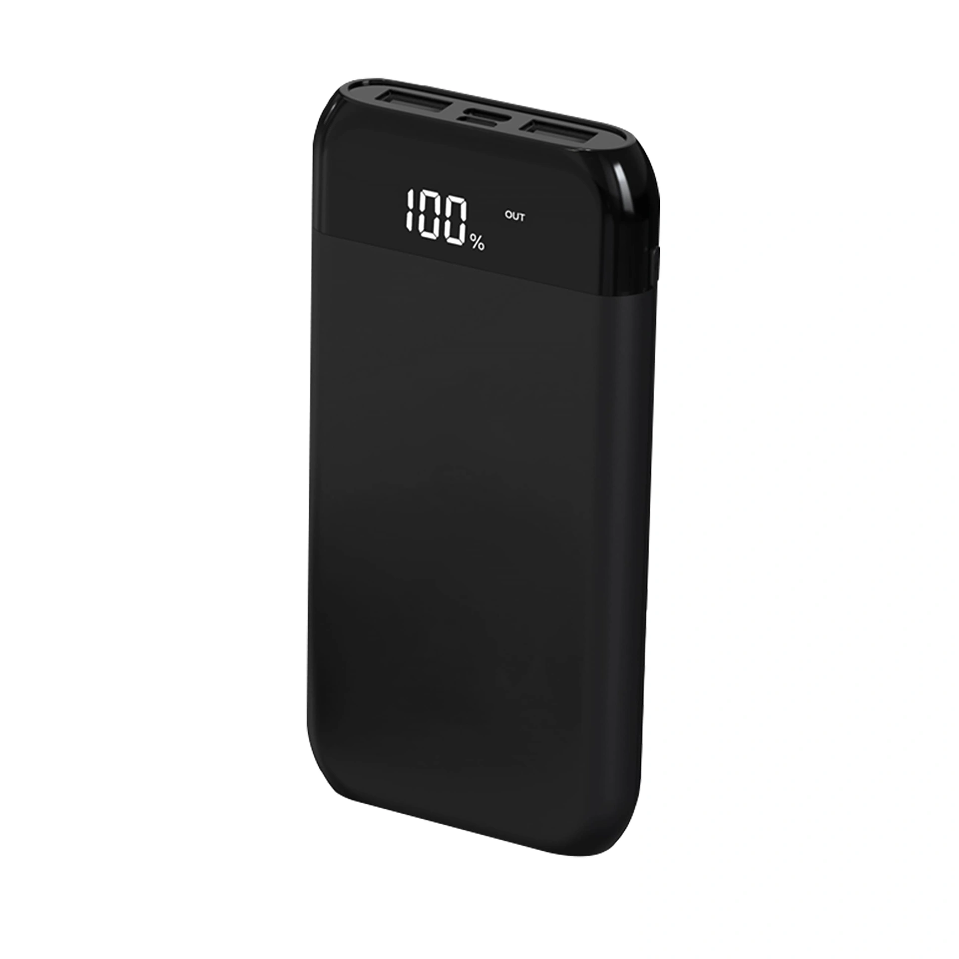 Повербанк з підсвіткою Galaxy 10000 mAh, ТМ TEG - білий