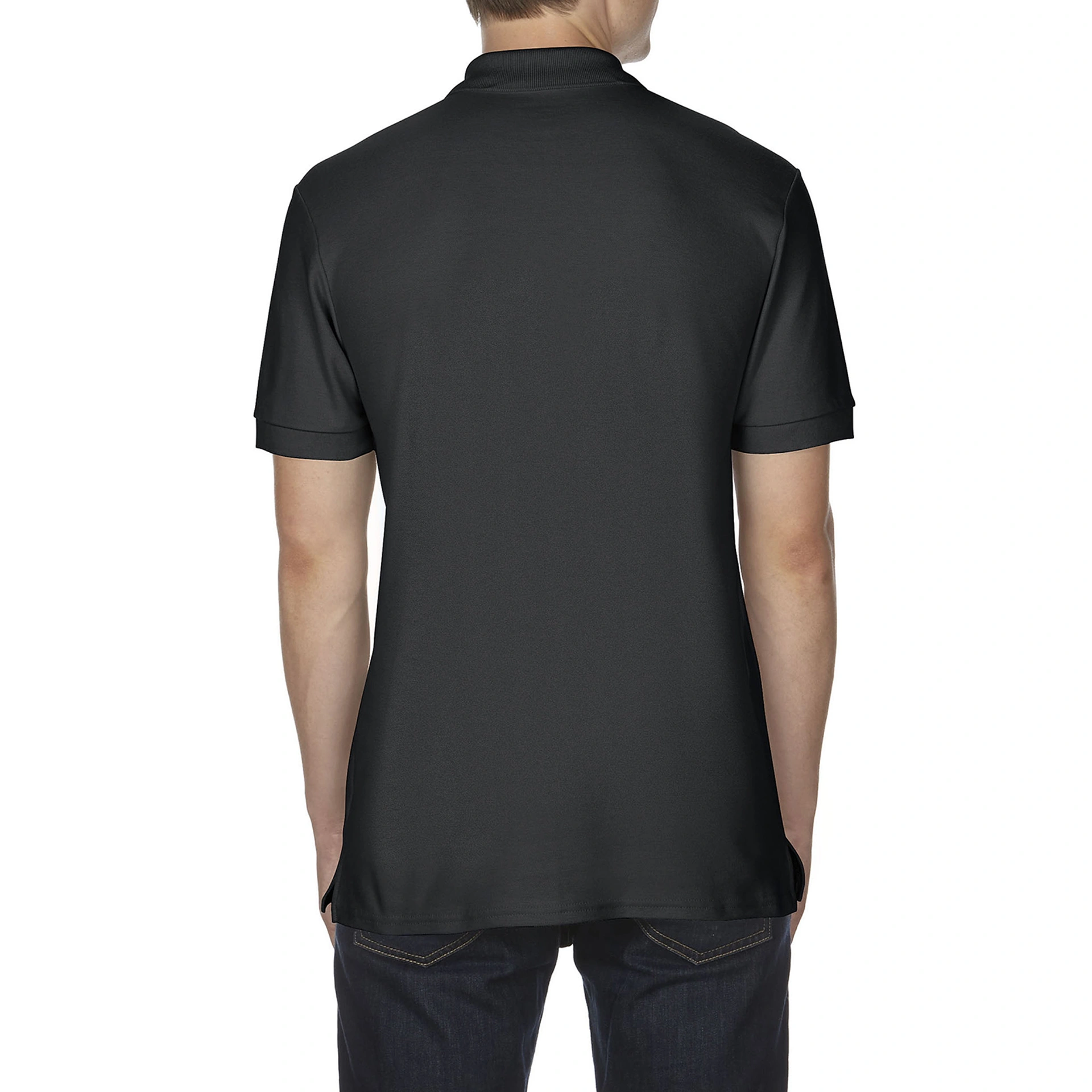 Поло Premium Cotton 223, TM Gildan - black / 2XL