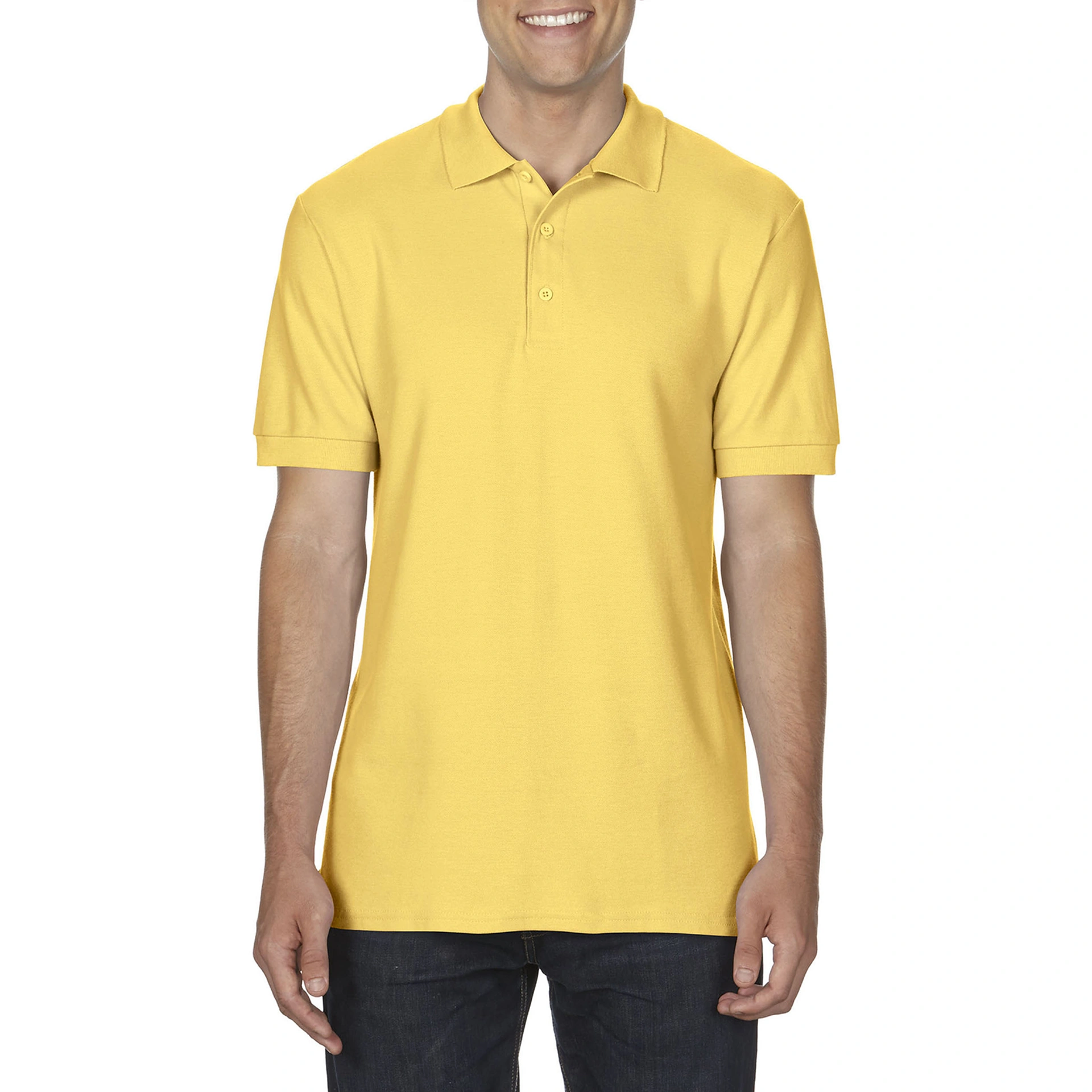 Поло Premium Cotton 223, TM Gildan - daisy / 2XL