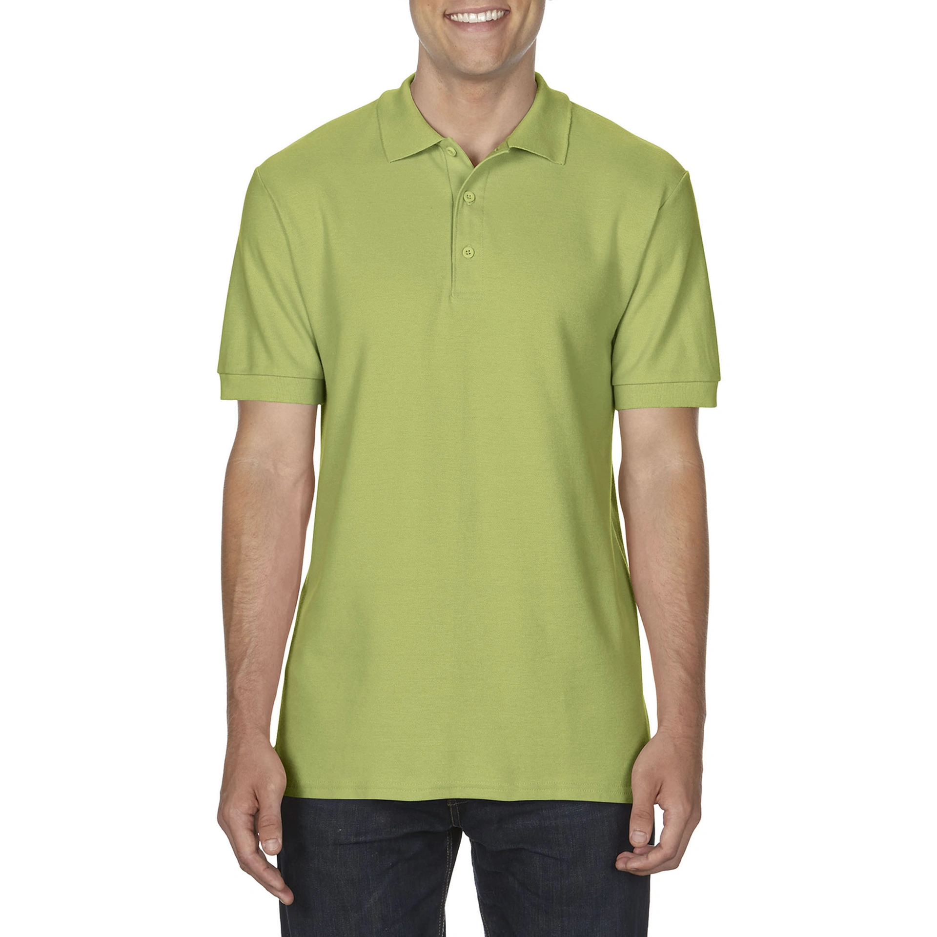 Поло Premium Cotton 223, TM Gildan - kiwi / 2XL