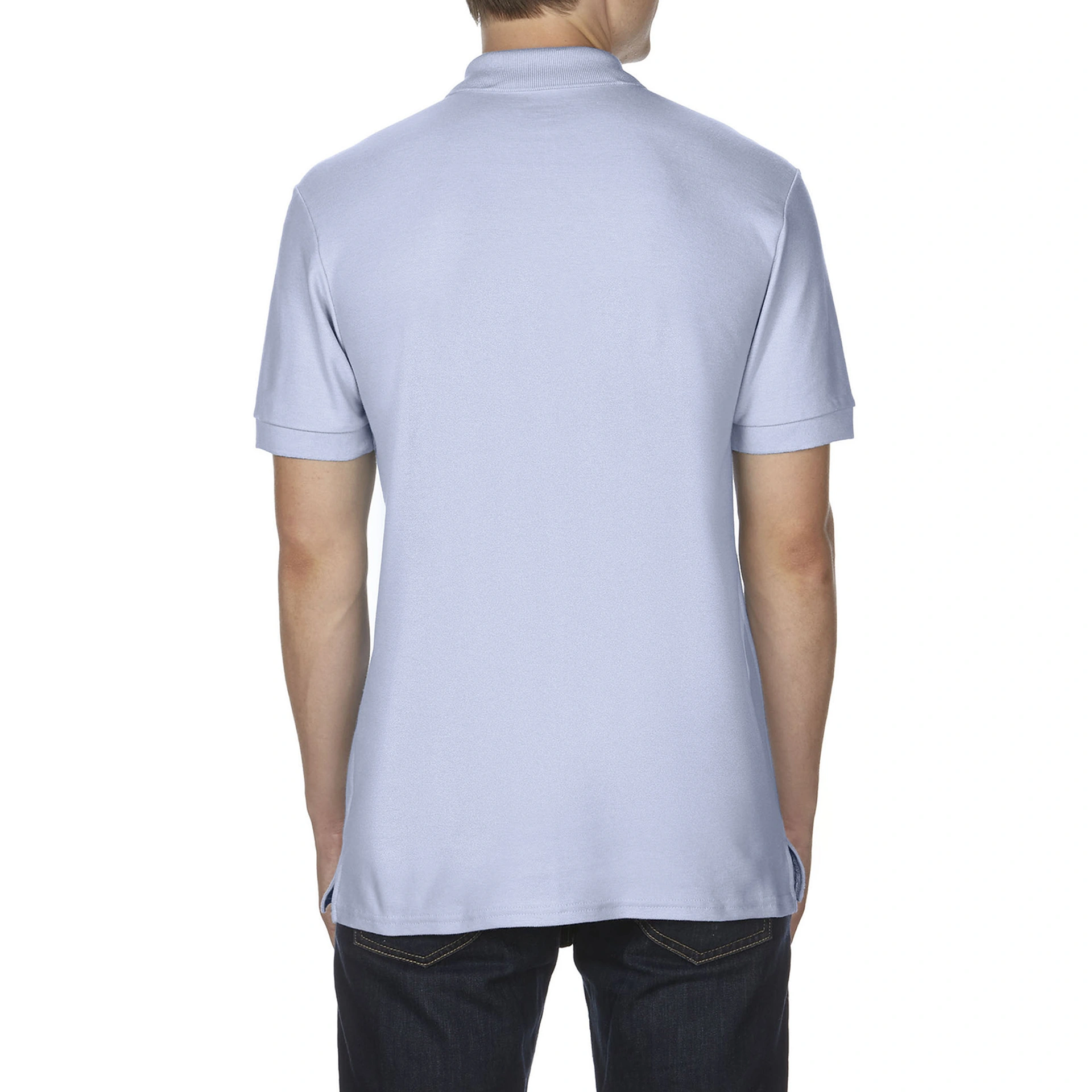 Поло Premium Cotton 223, TM Gildan - light blue / 2XL