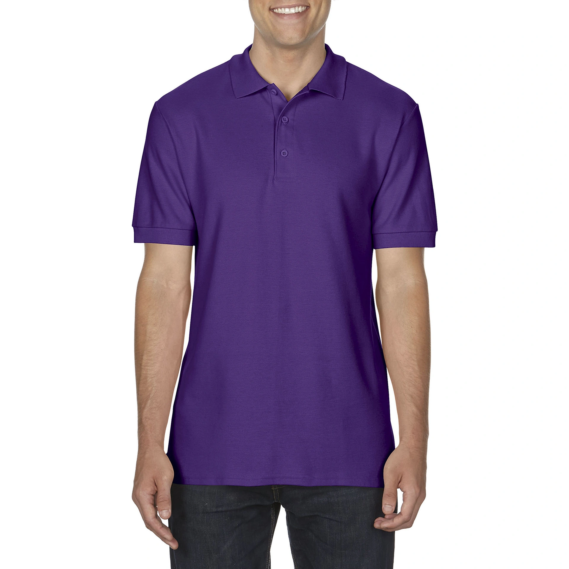 Поло Premium Cotton 223, TM Gildan - purple / 2XL