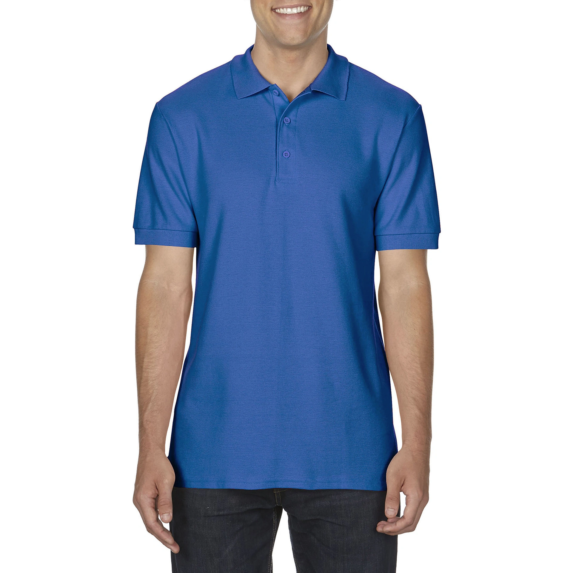 Поло Premium Cotton 223, TM Gildan - royal / 2XL