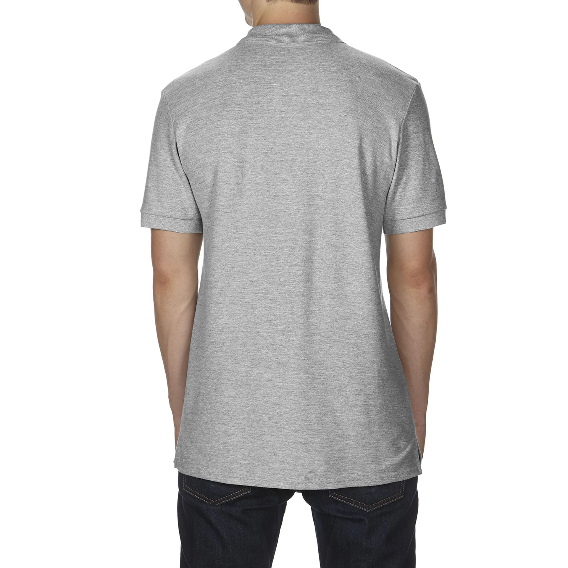 Поло Premium Cotton 223, TM Gildan - sport grey / 2XL