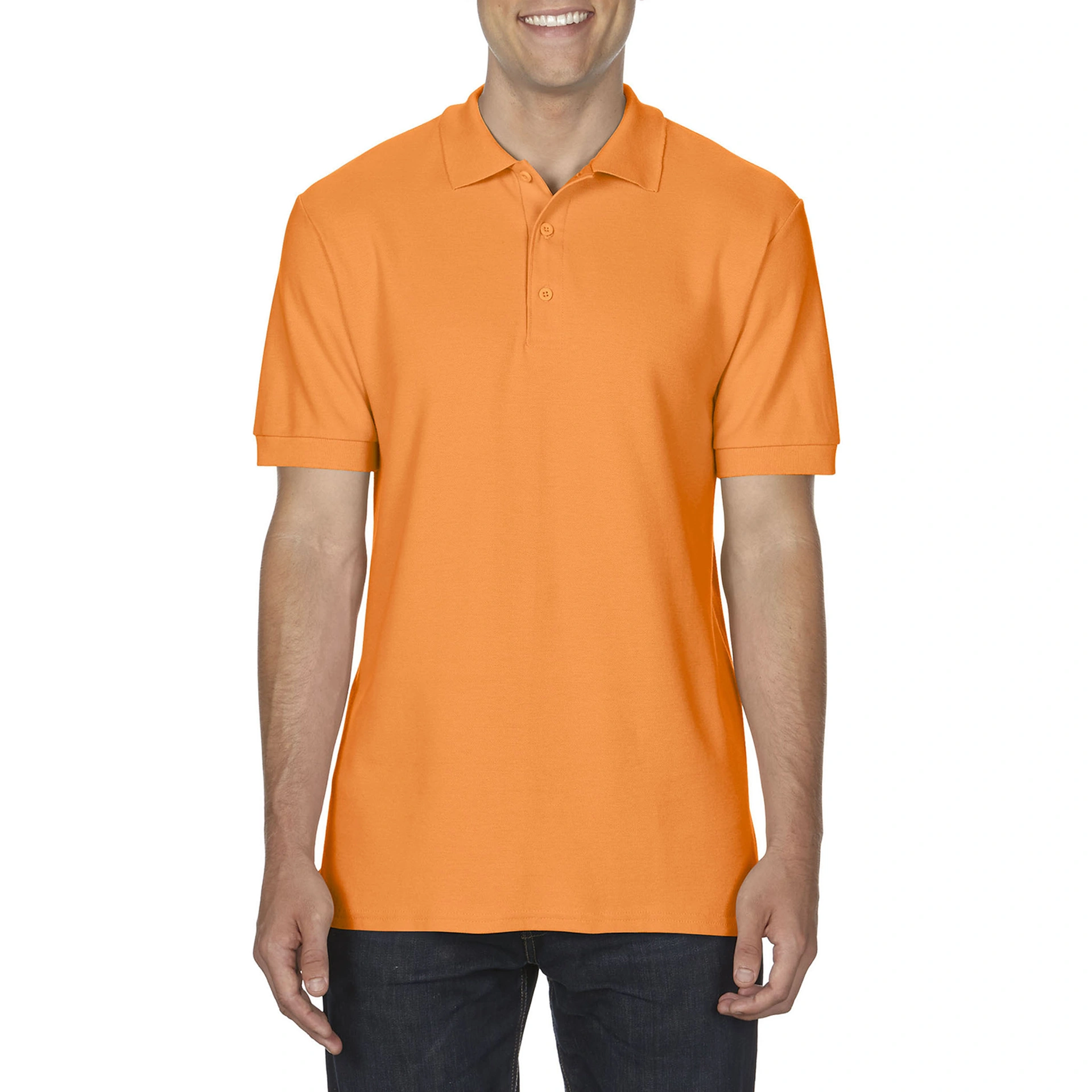 Поло Premium Cotton 223, TM Gildan - tangerine / 2XL