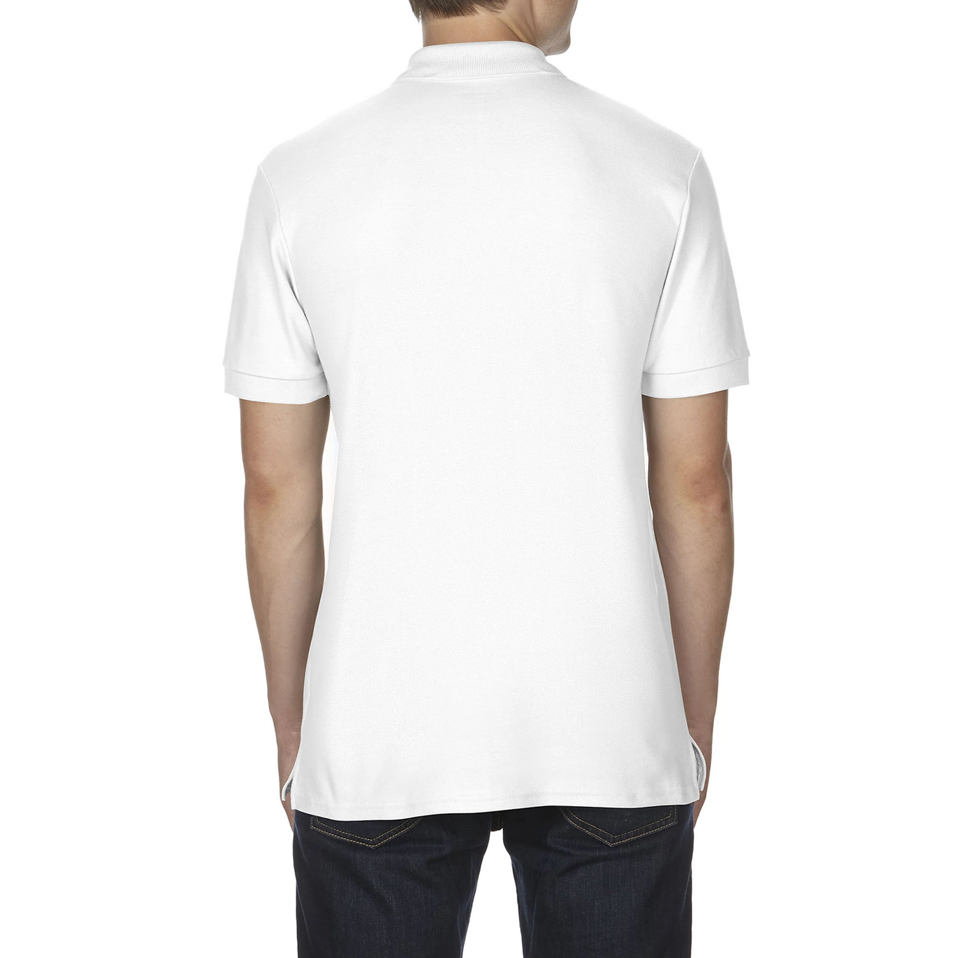 Поло Premium Cotton 223, TM Gildan - white / 2XL