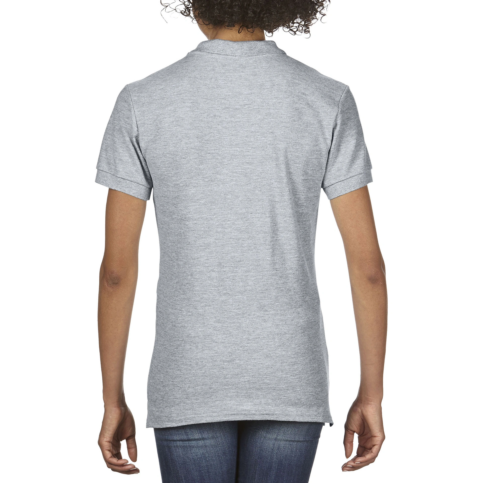 Поло жіноче Premium Cotton 223, TM Gildan - sport grey / 2XL