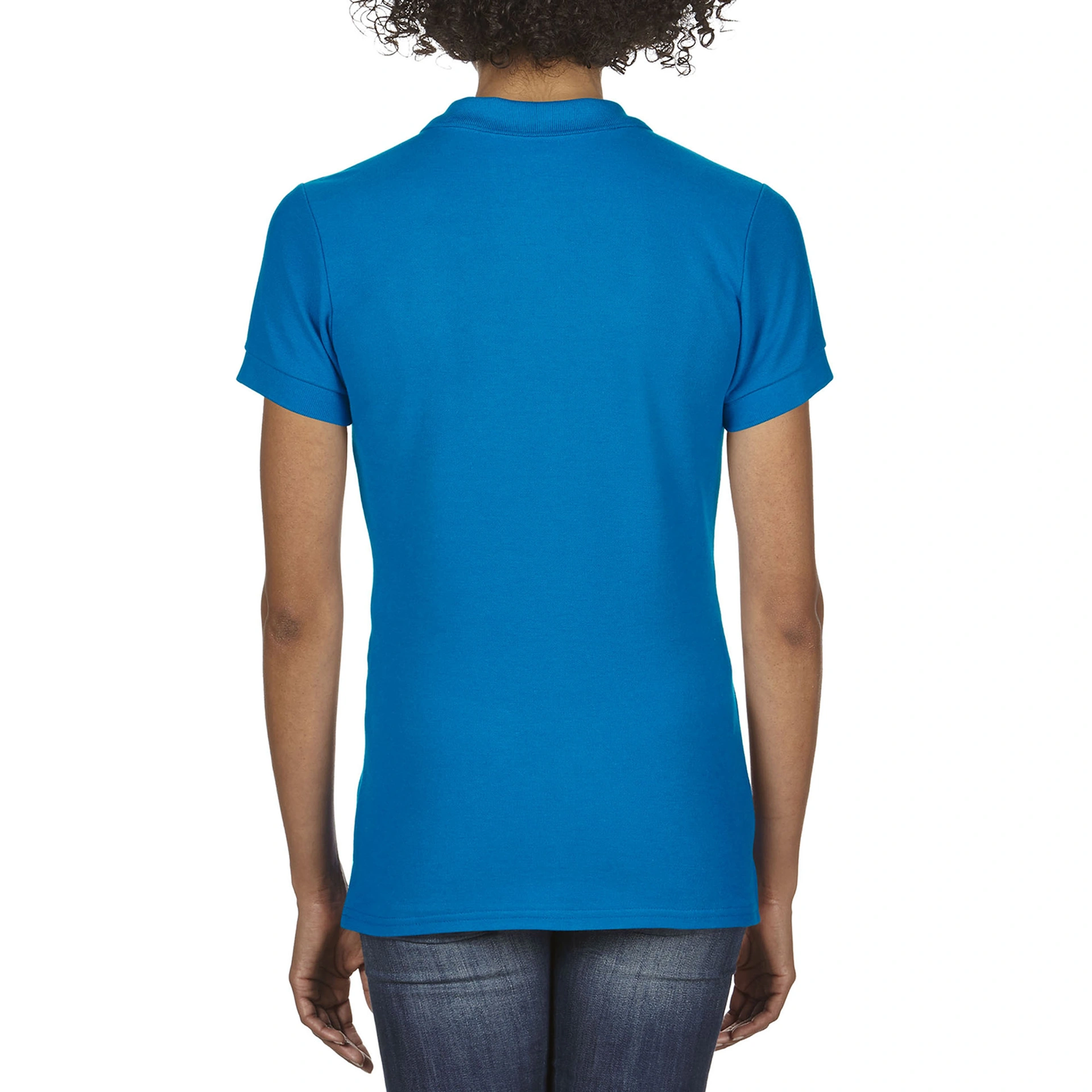 Поло жіноче Premium Cotton 223, TM Gildan - sapphire / 2XL
