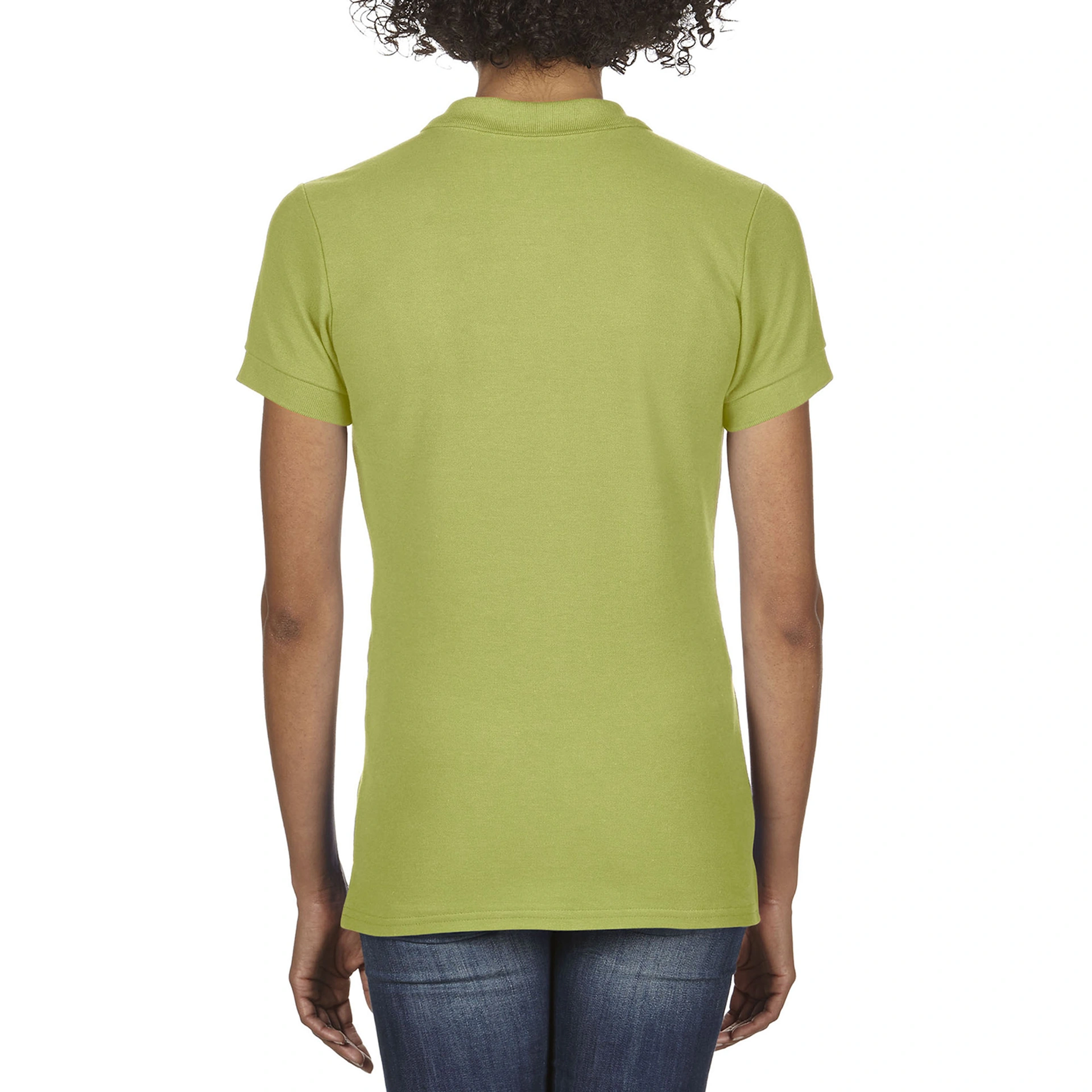 Поло жіноче Premium Cotton 223, TM Gildan - kiwi / 2XL