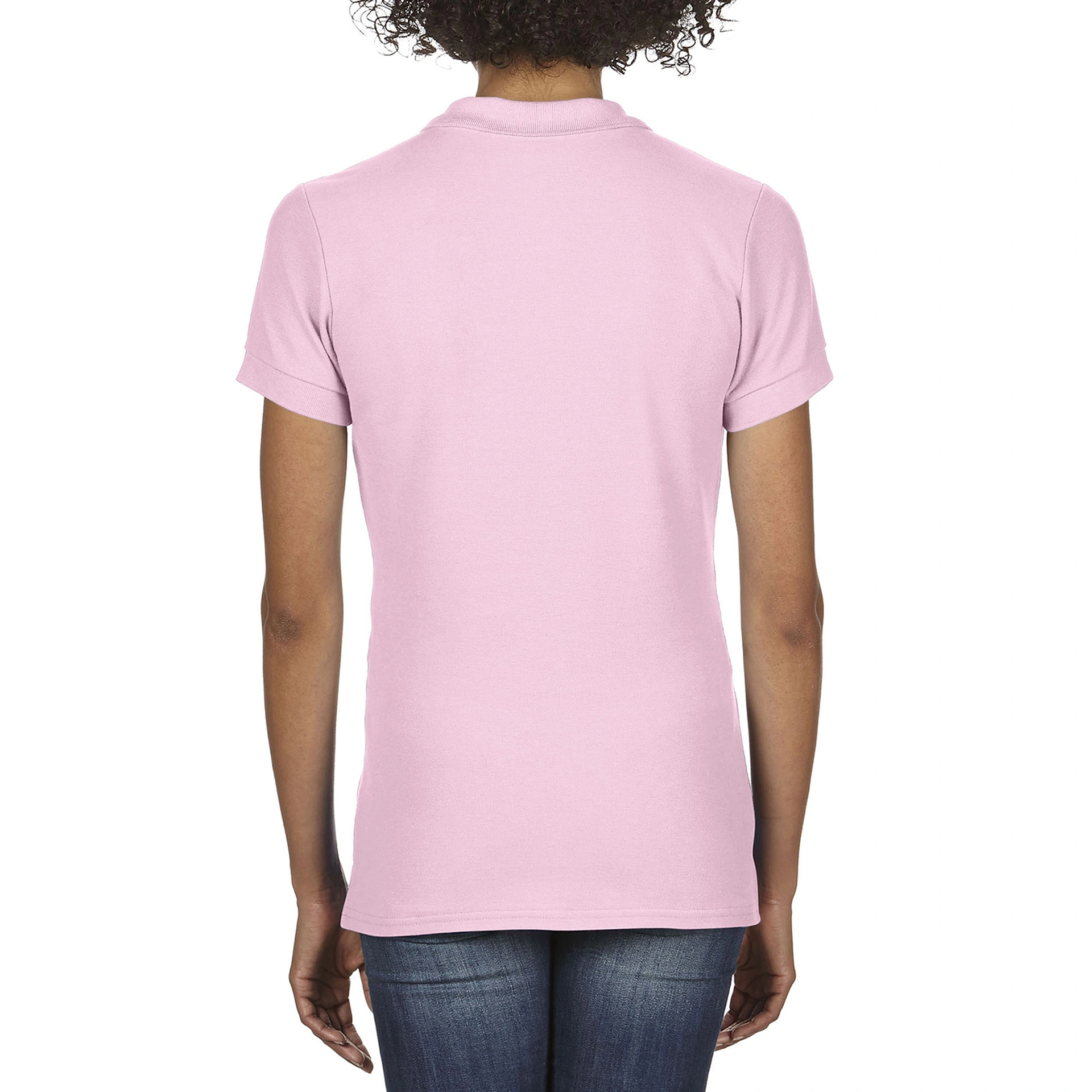 Поло жіноче Premium Cotton 223, TM Gildan - light pink / 2XL