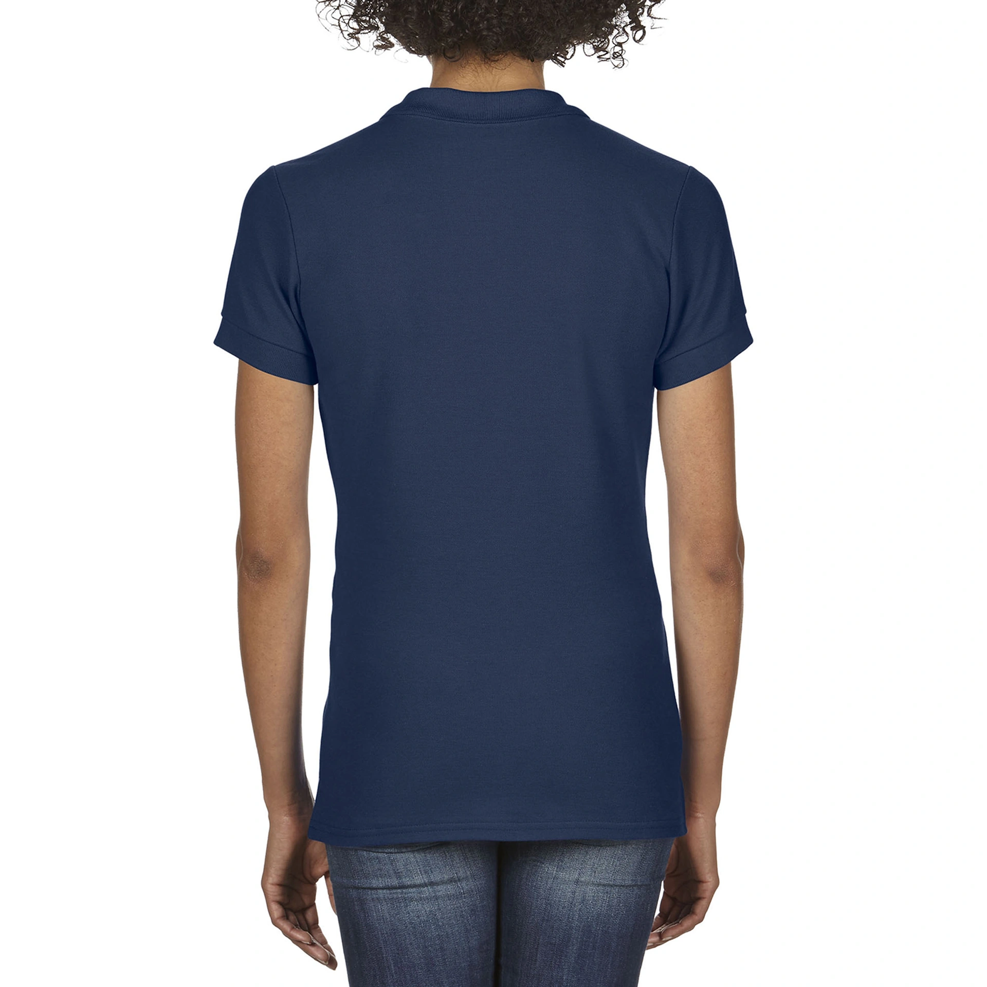 Поло жіноче Premium Cotton 223, TM Gildan - navy / 2XL