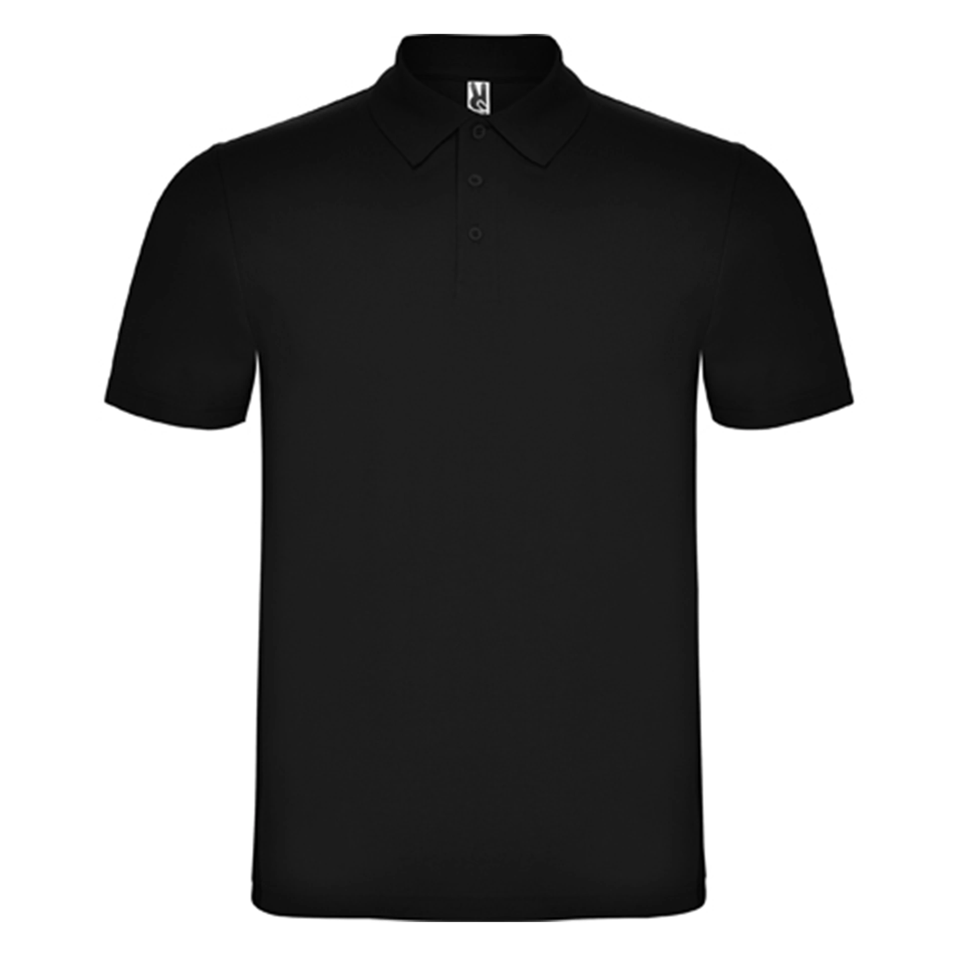 Поло Austral 180, TM Roly - black / 2XL