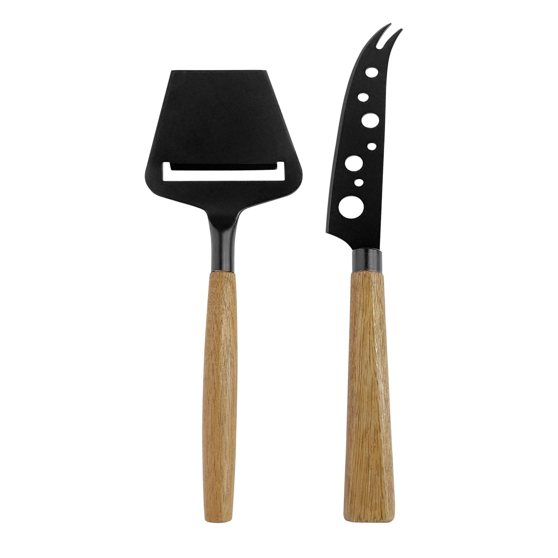 Набір ножів для сиру CheeseBreak, TM Casa Mia - натуральний (wood/black)