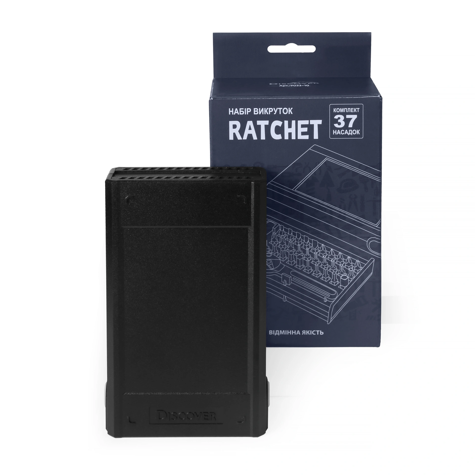 Набір інструментів Ratchet, TM Discover - Сірий