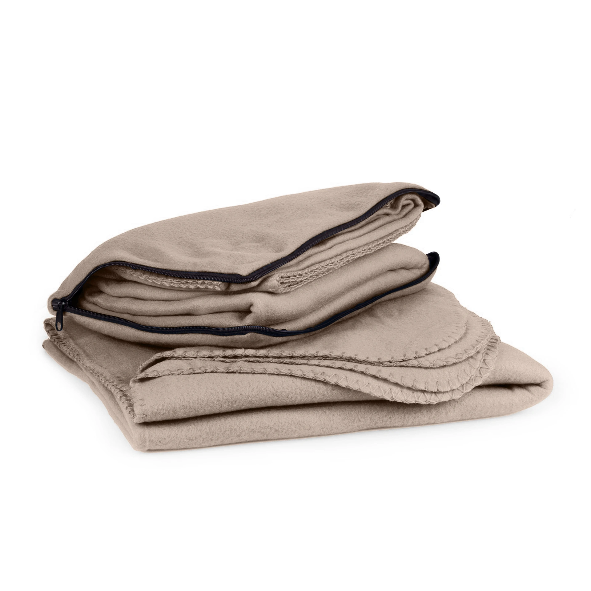Плед-подушка з флісу Warm, TM Discover - Бежевий