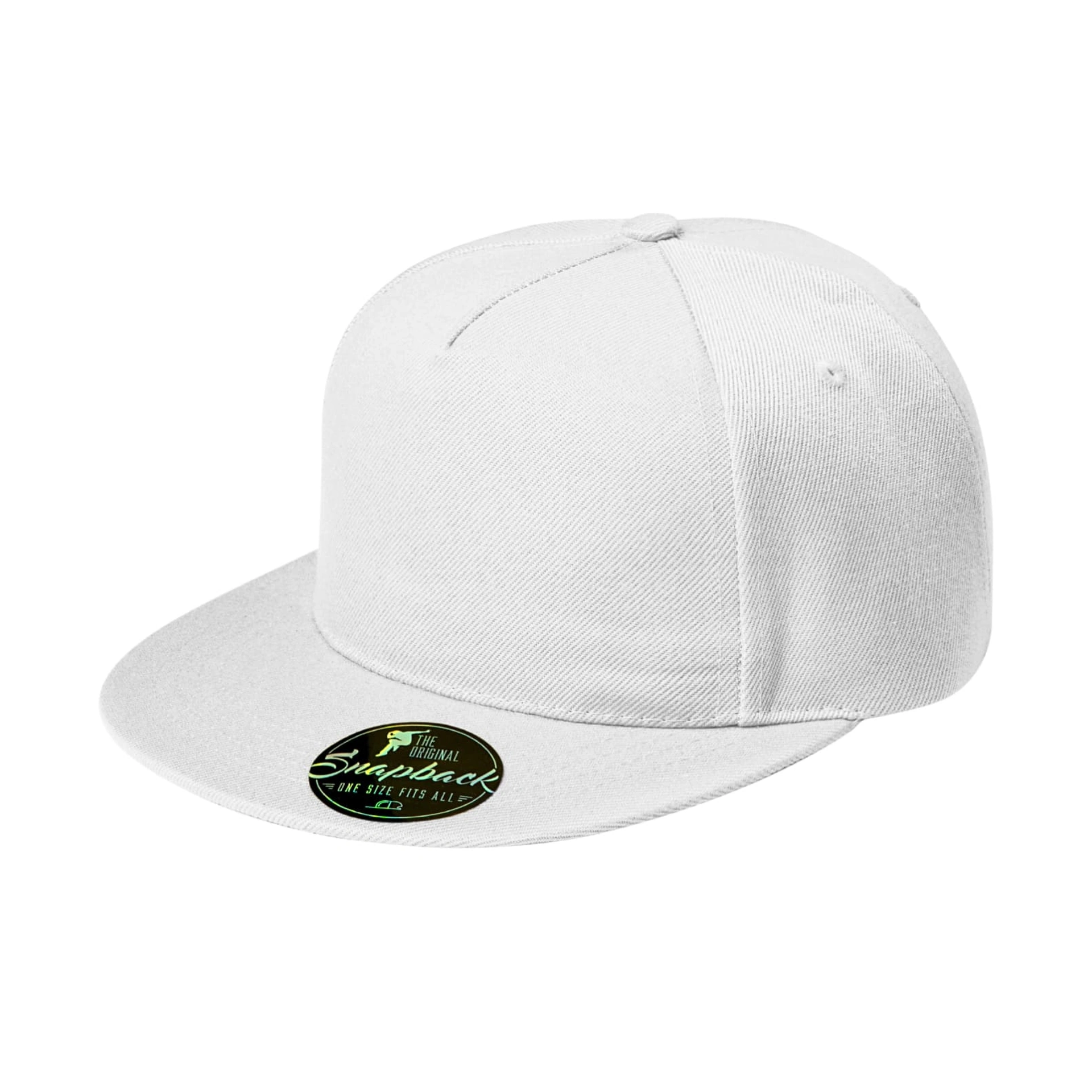 Кепка Rap 5P, ТМ Malfini - white