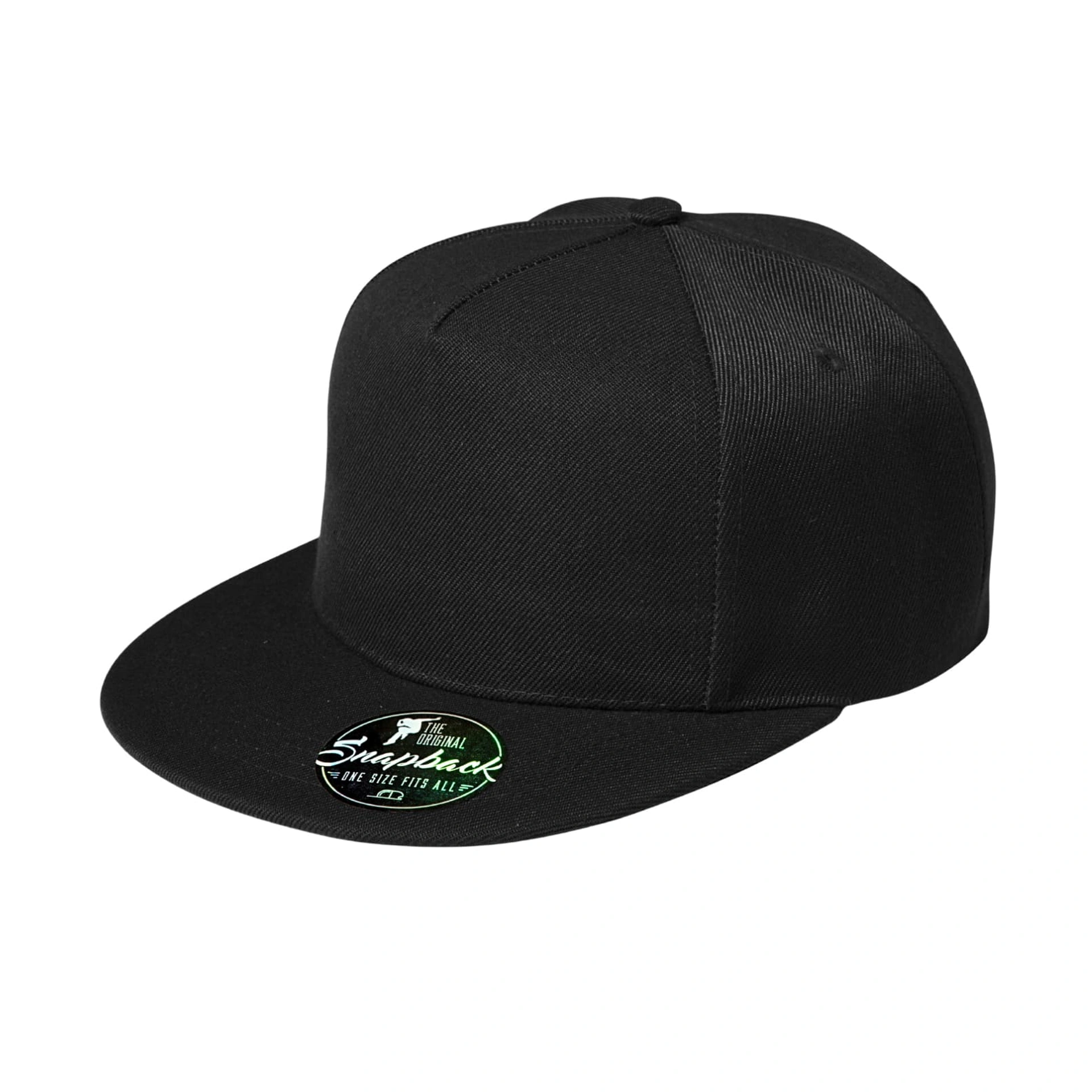 Кепка Rap 5P, ТМ Malfini - black