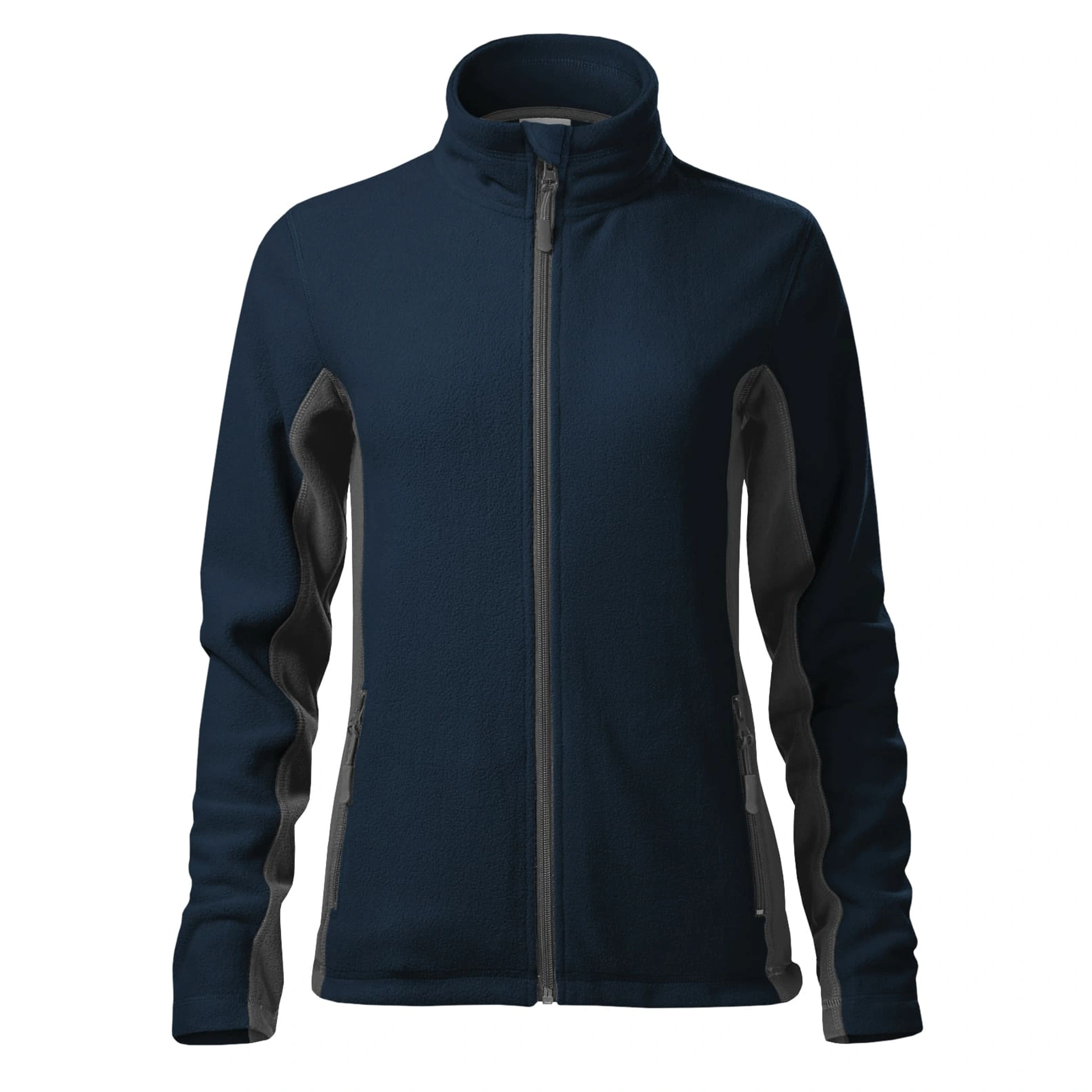 Реглан флісовий на блискавці жіночий Frosty 220 - navy blue / 2XL