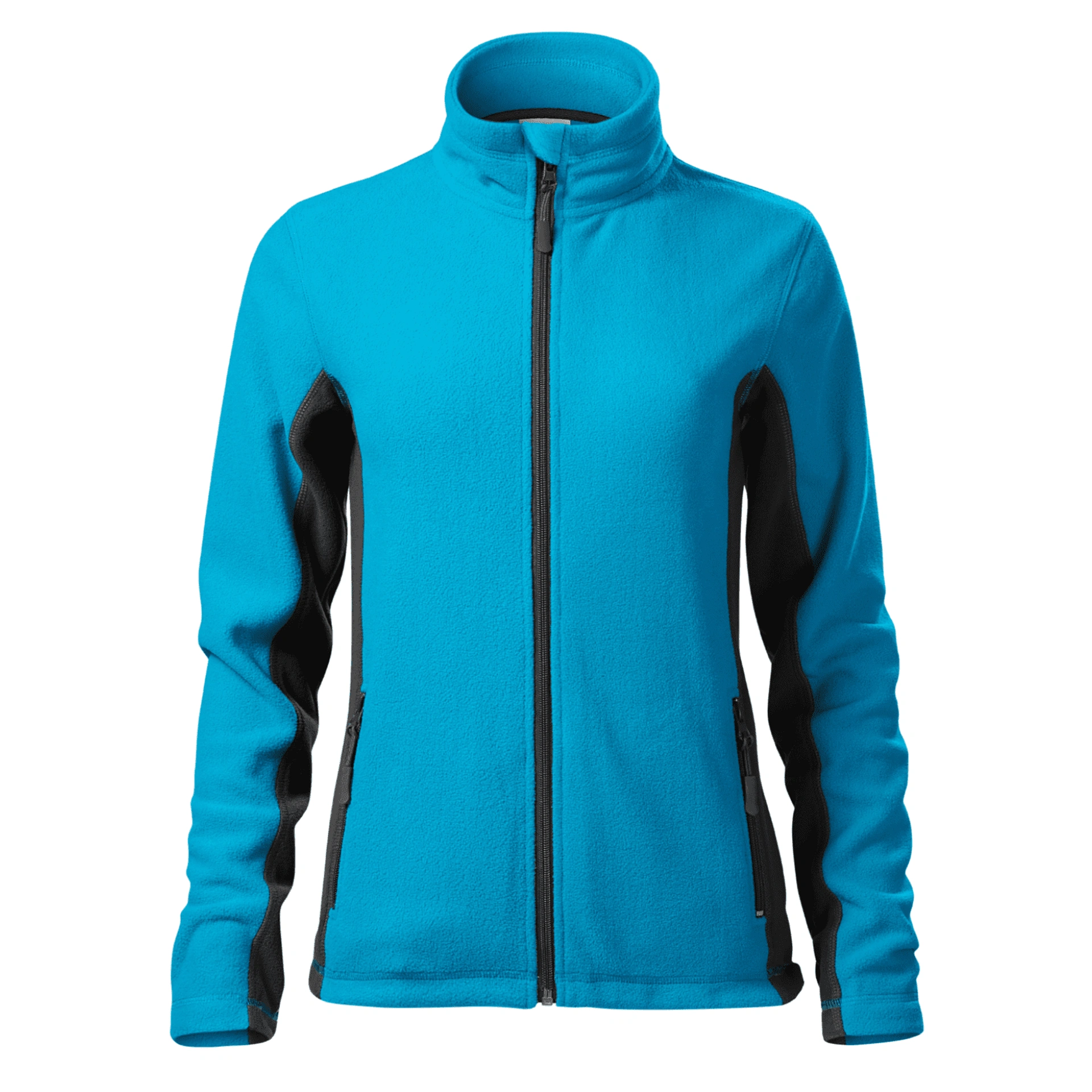 Реглан флісовий на блискавці жіночий Frosty 220 - blue atoll / 2XL