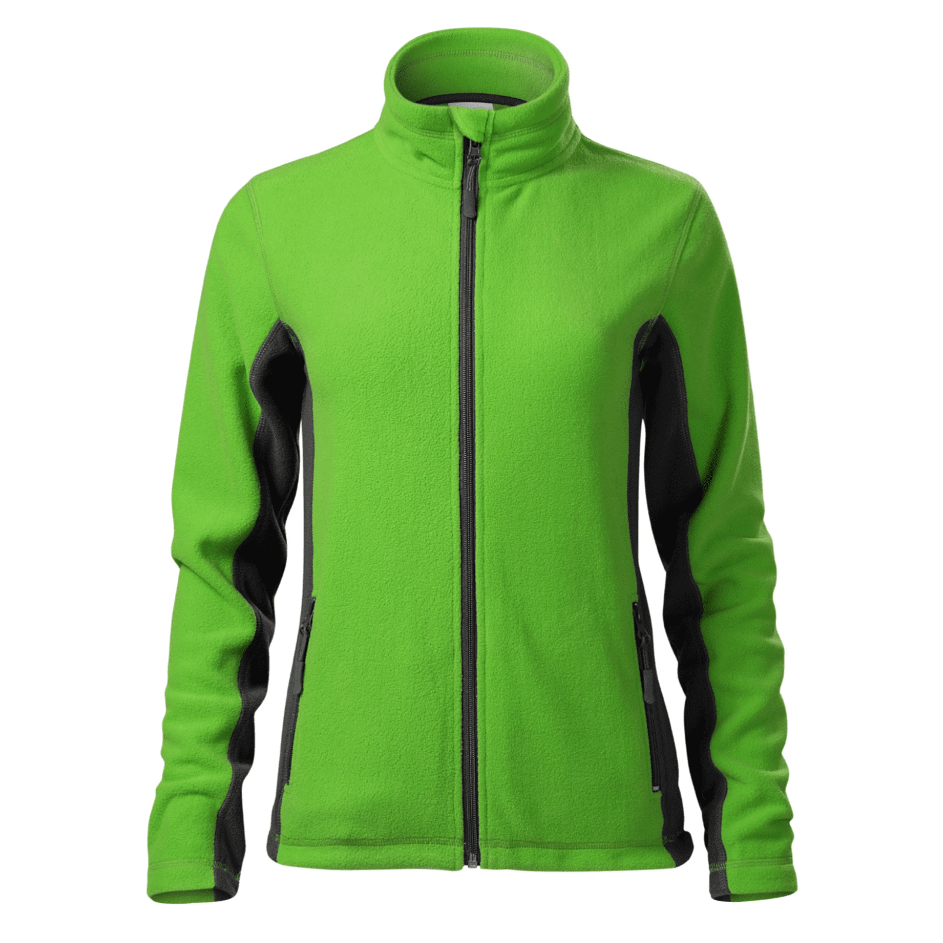 Реглан флісовий на блискавці жіночий Frosty 220 - apple green / 2XL