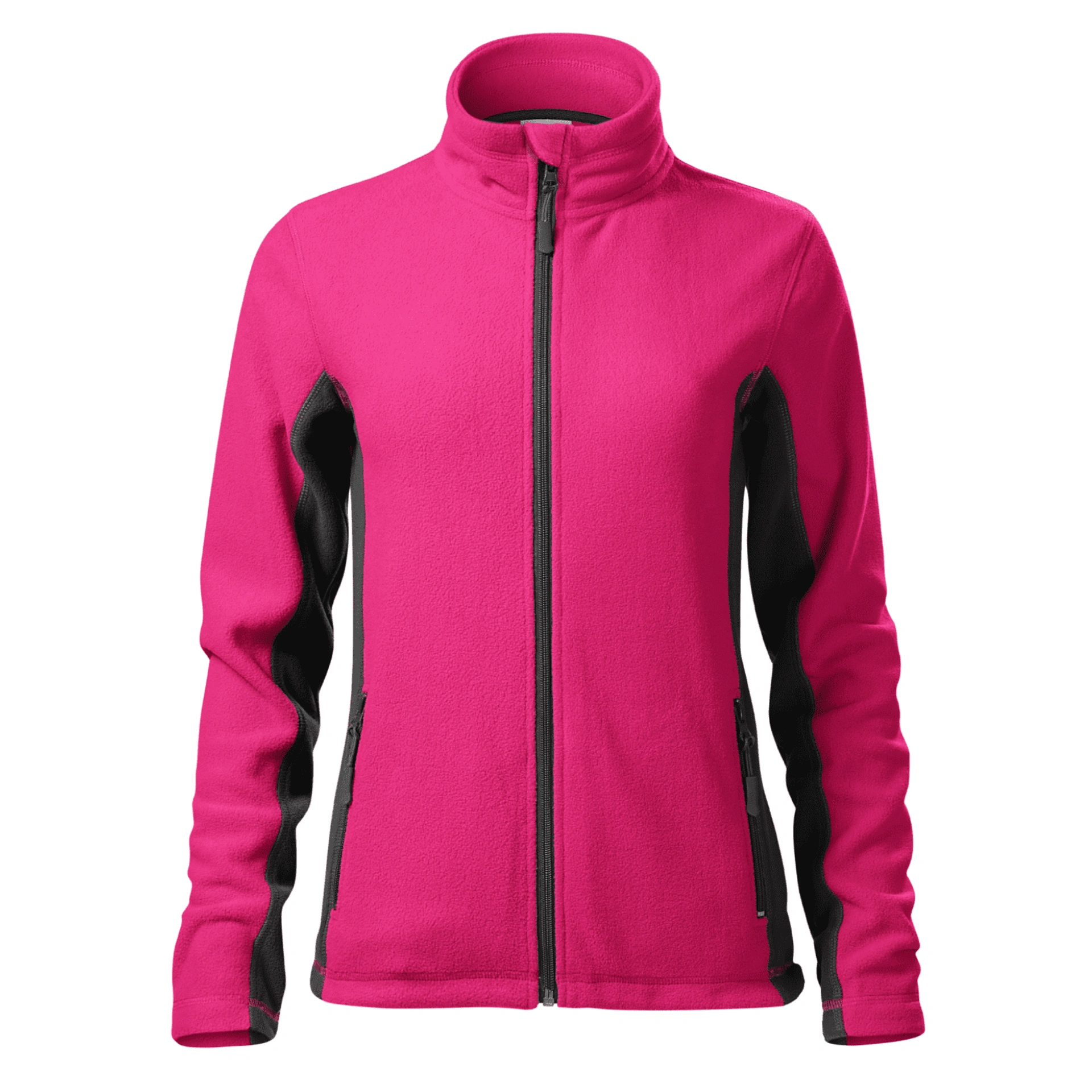 Реглан флісовий на блискавці жіночий Frosty 220 - magenta / 2XL