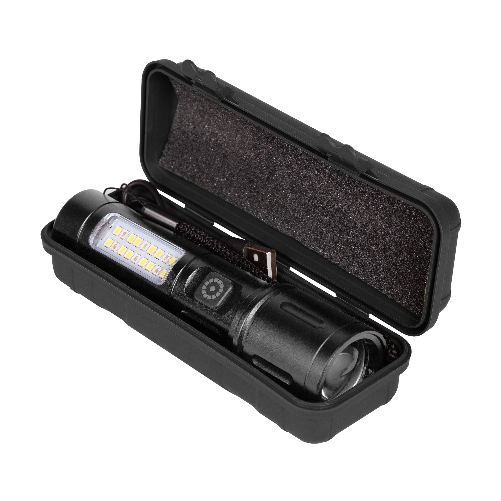 Asper TM Discover Flashlight - чорний