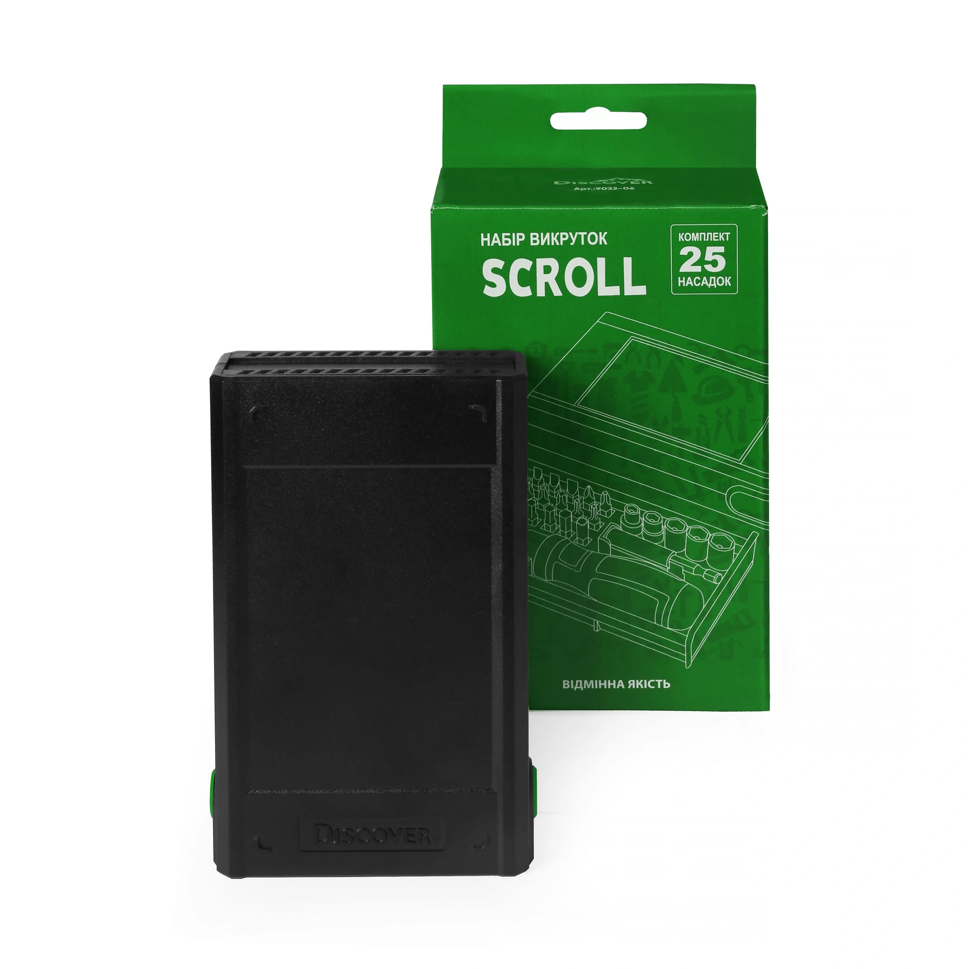 Набір інструментів Scroll, TM Discover - зелений
