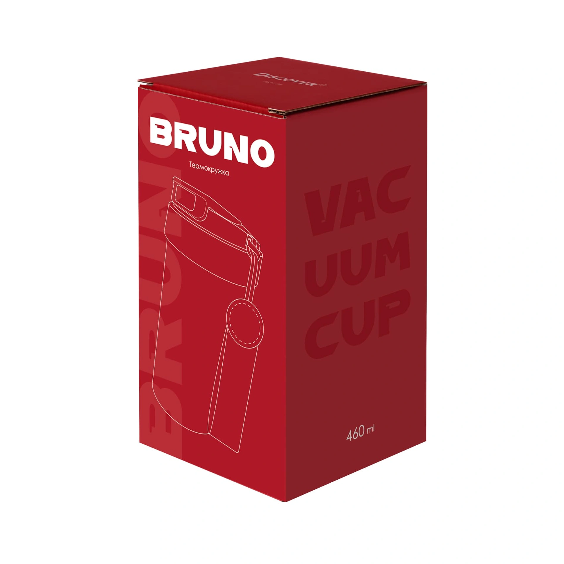 Термокружка Bruno, TM Discover - червоний