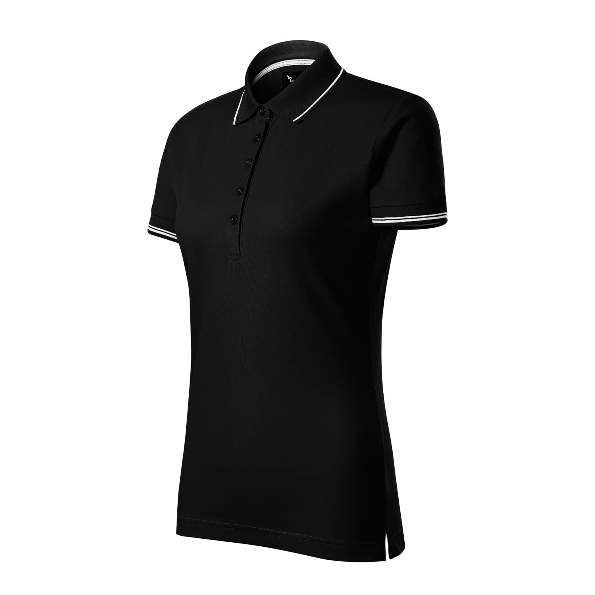 Поло жіноче Perfection Plain - black / 2XL
