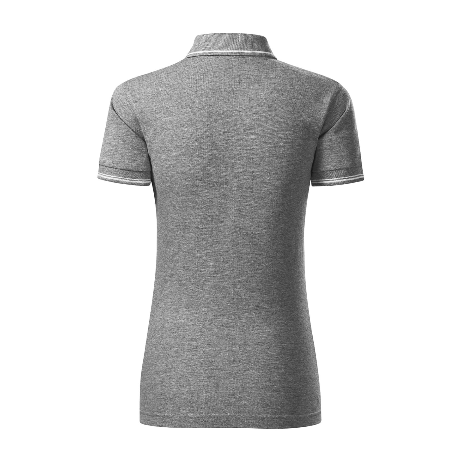 Поло жіноче Perfection Plain - dark grey melange / 2XL