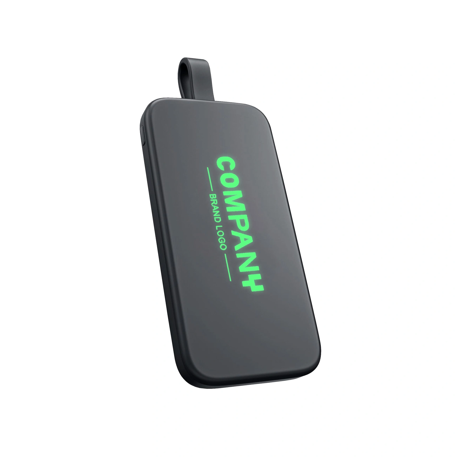 Повербанк з підсвіткою Starlight 10000 mAh, ТМ TEG - зелений
