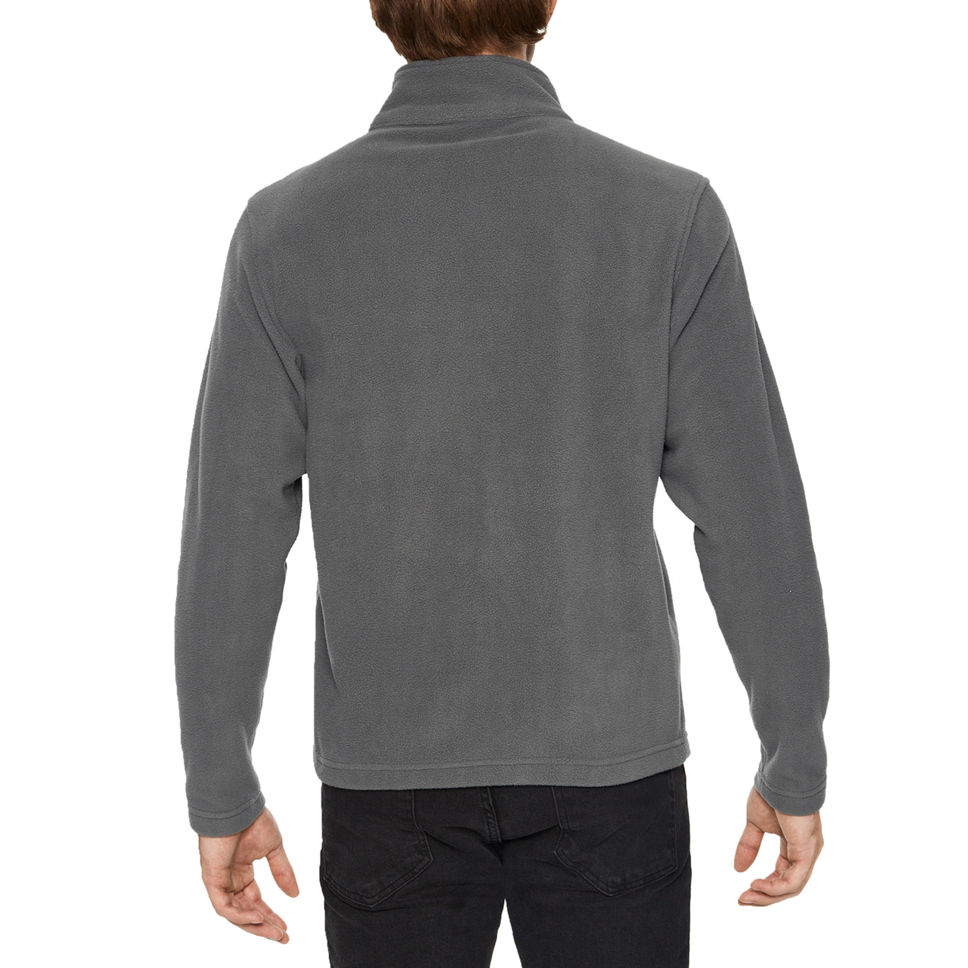 Реглан з мікрофлісу на блискавці Hammer 280, TM Gildan - charcoal / 2XL