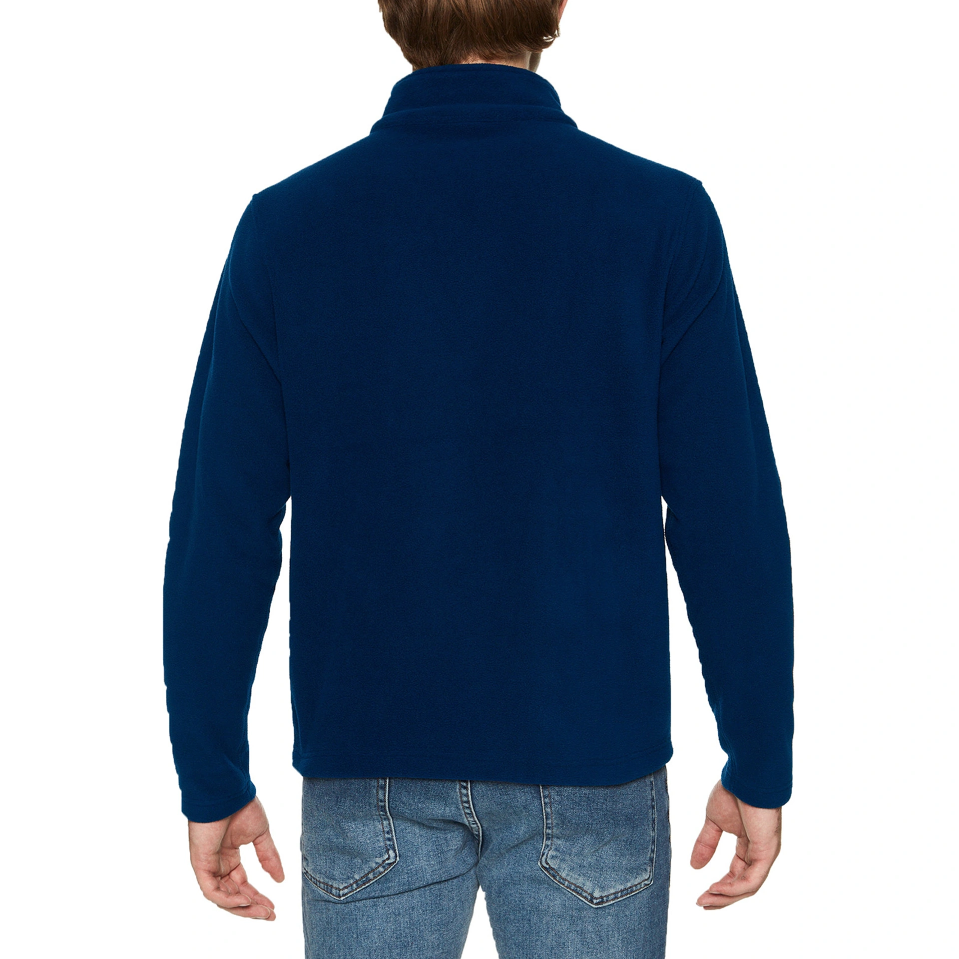 Реглан з мікрофлісу на блискавці Hammer 280, TM Gildan - navy / 2XL