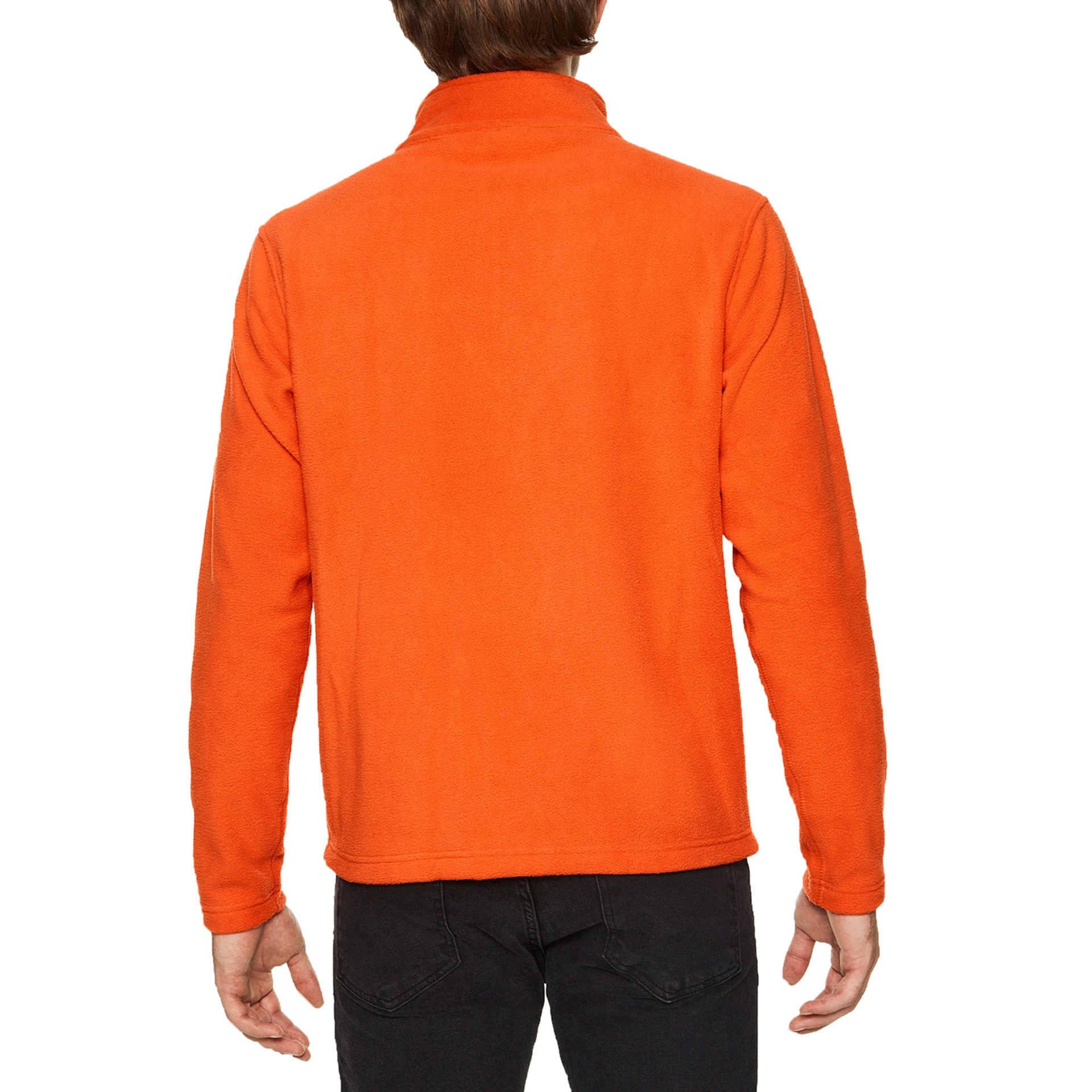 Реглан з мікрофлісу на блискавці Hammer 280, TM Gildan - orange / 2XL