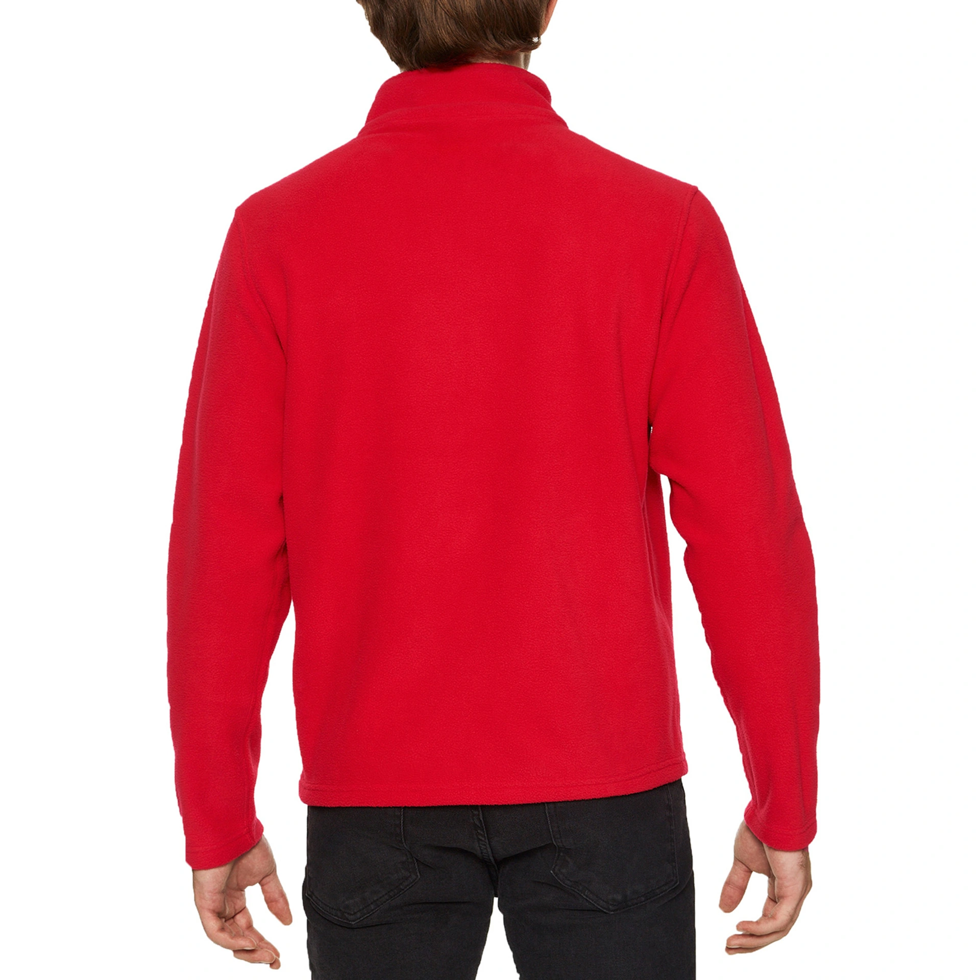 Реглан з мікрофлісу на блискавці Hammer 280, TM Gildan - red / 2XL