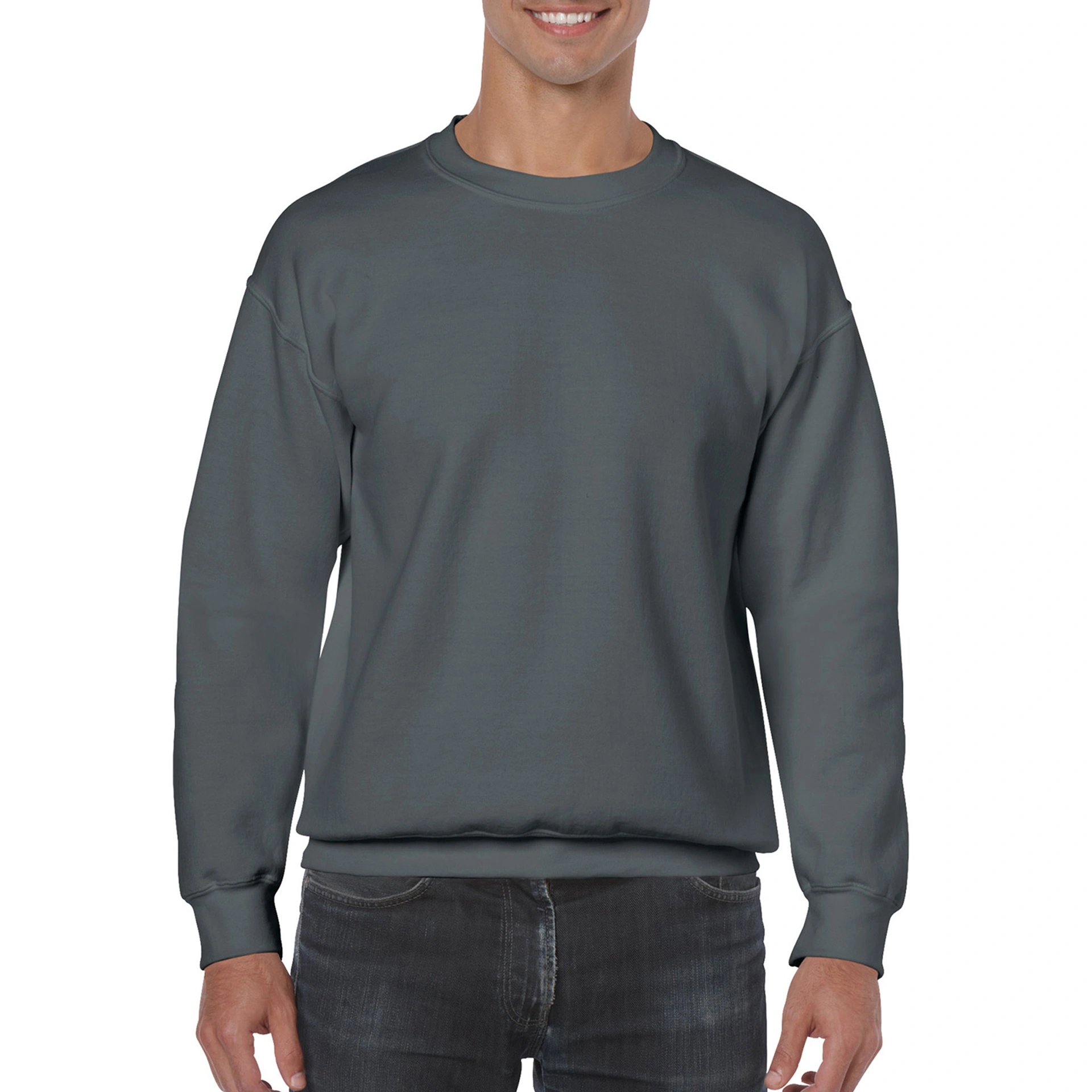 Реглан Heavy Blend 271, TM Gildan - charcoal / 2XL