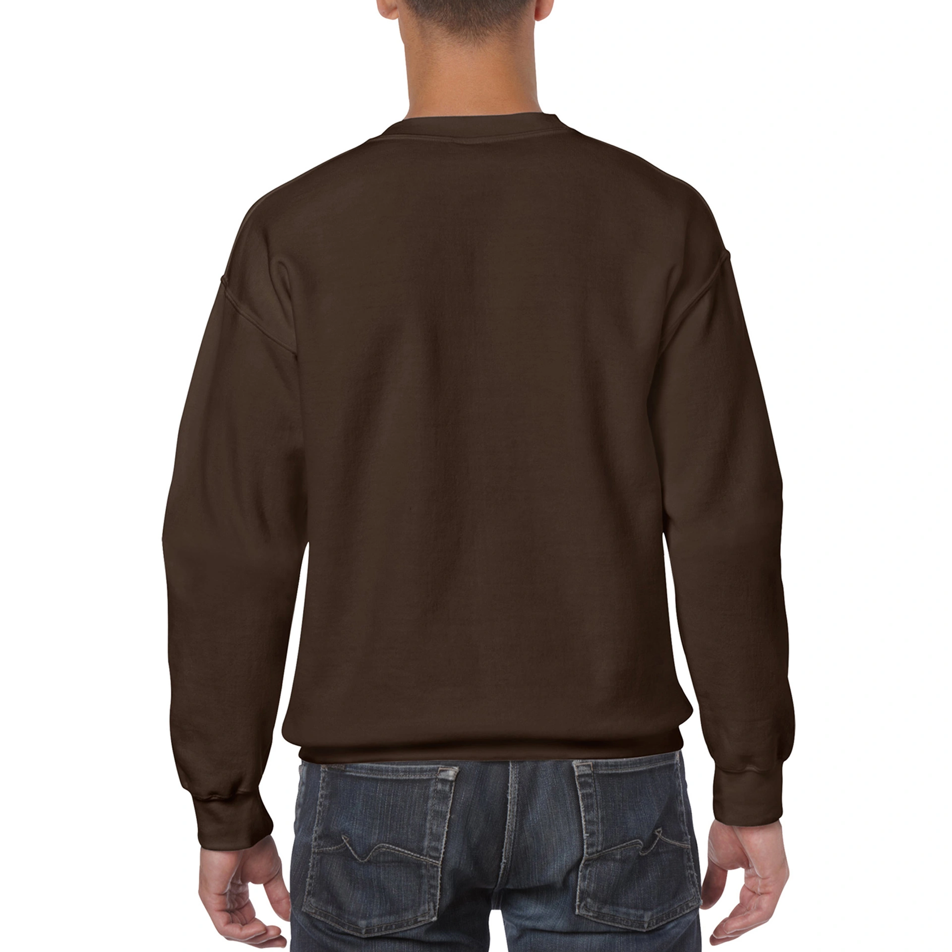 Реглан Heavy Blend 271, TM Gildan - dark chocolate / 2XL