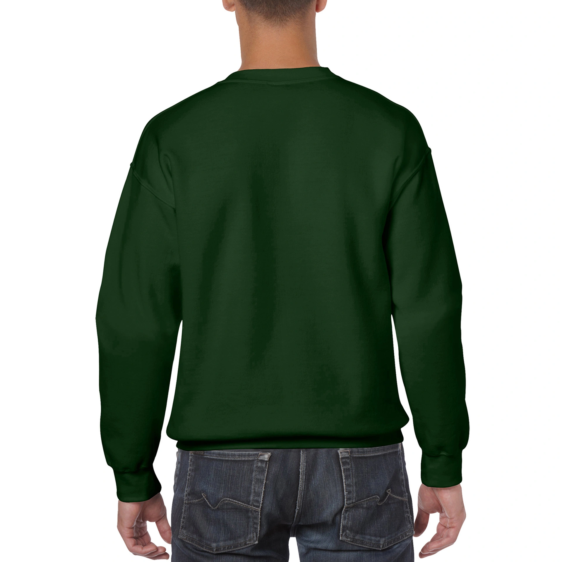 Реглан Heavy Blend 271, TM Gildan - forest green / 2XL