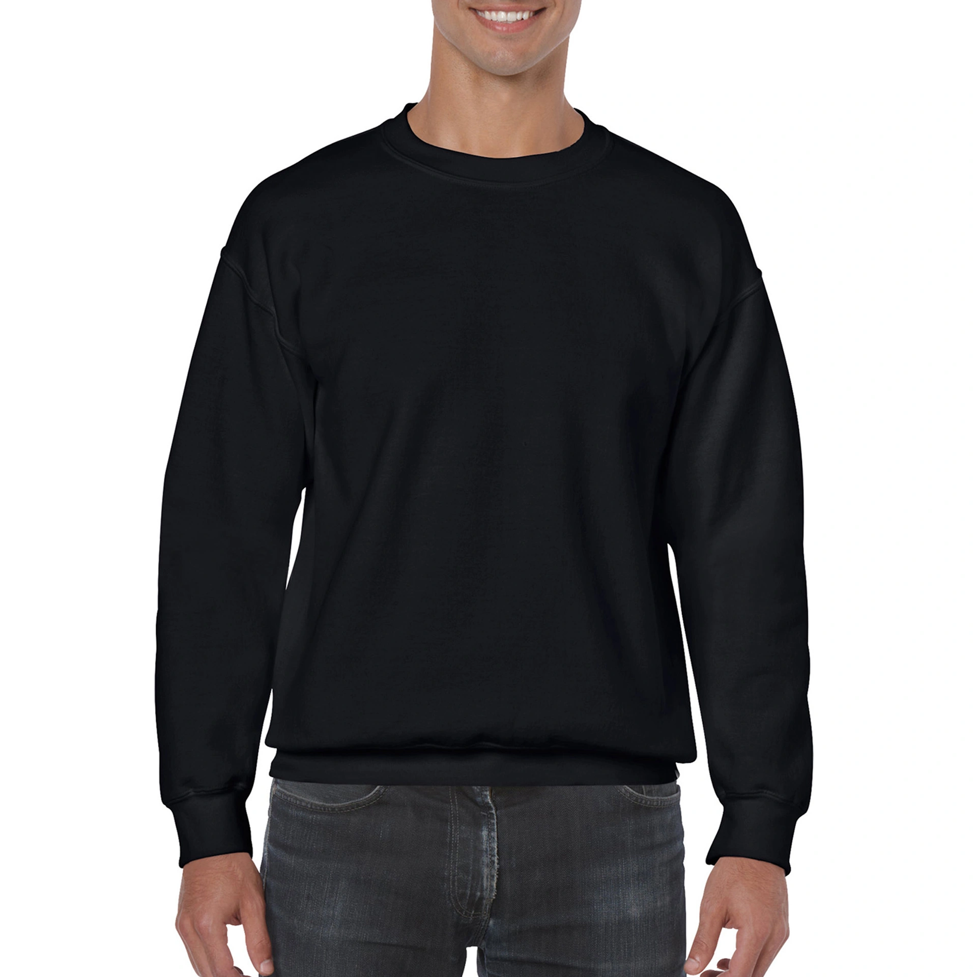 Реглан Heavy Blend 271, TM Gildan - black / 2XL